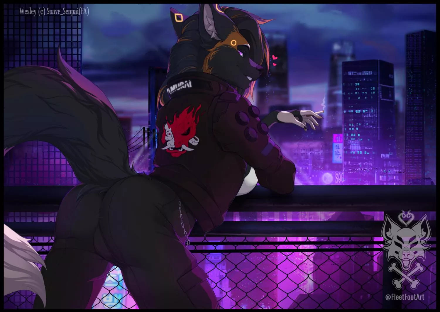 Night at Night city (Fleet-Foot) posted by Suave_Senpai