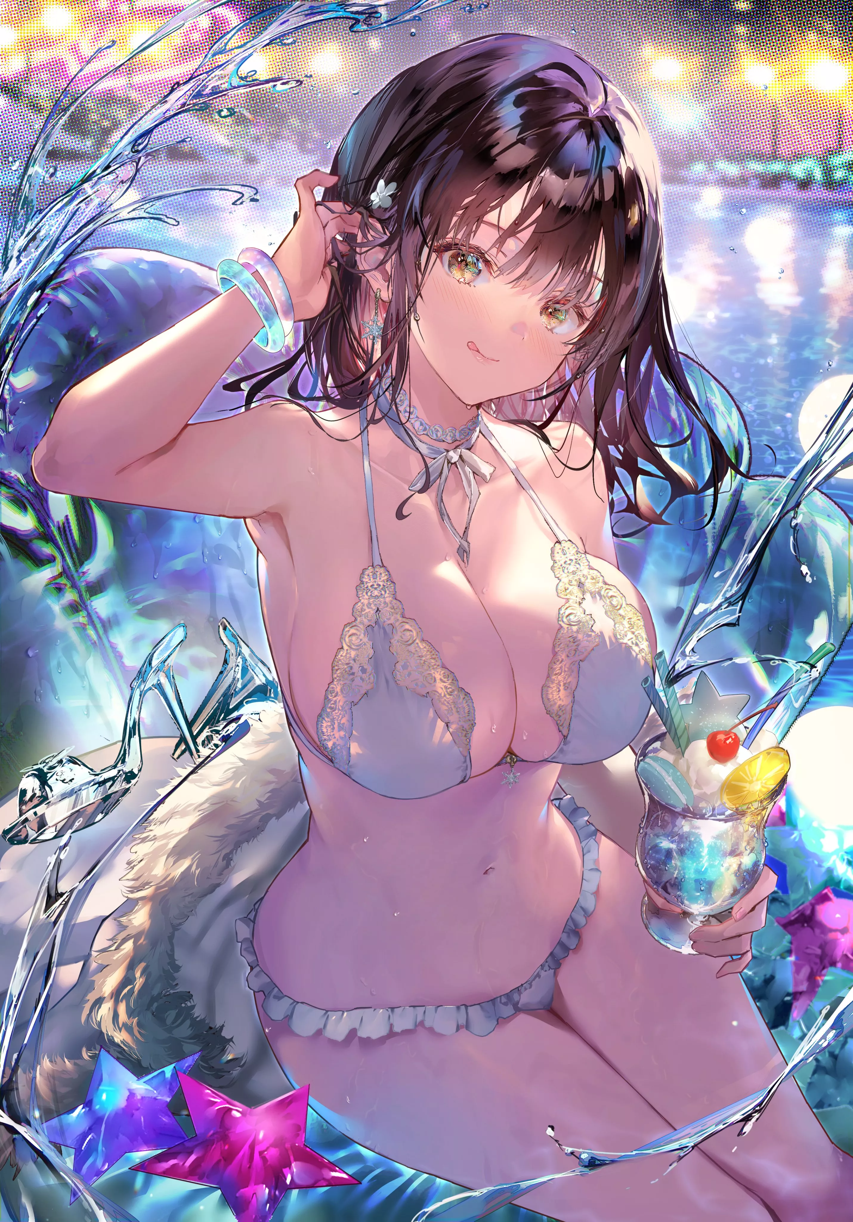 Night Pool [Original] posted by xSaviour_N