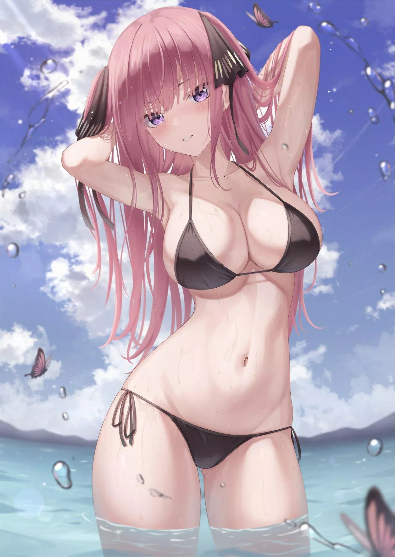 Nino in bikini [5 Toubun no Hanayome] posted by its_CheeChung