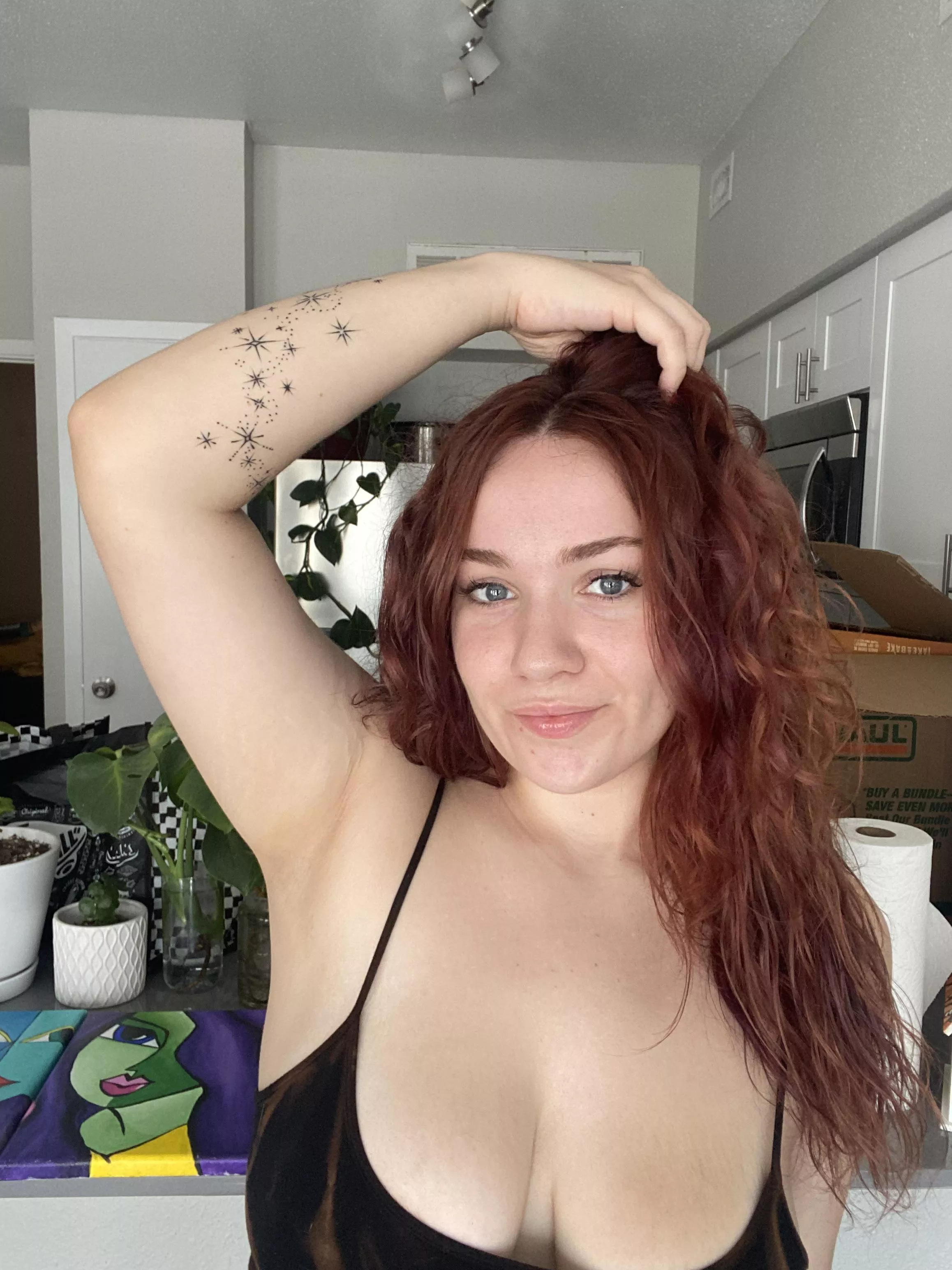 No bra and my boobs are still super perky! What do you think? posted by butterflybbybre