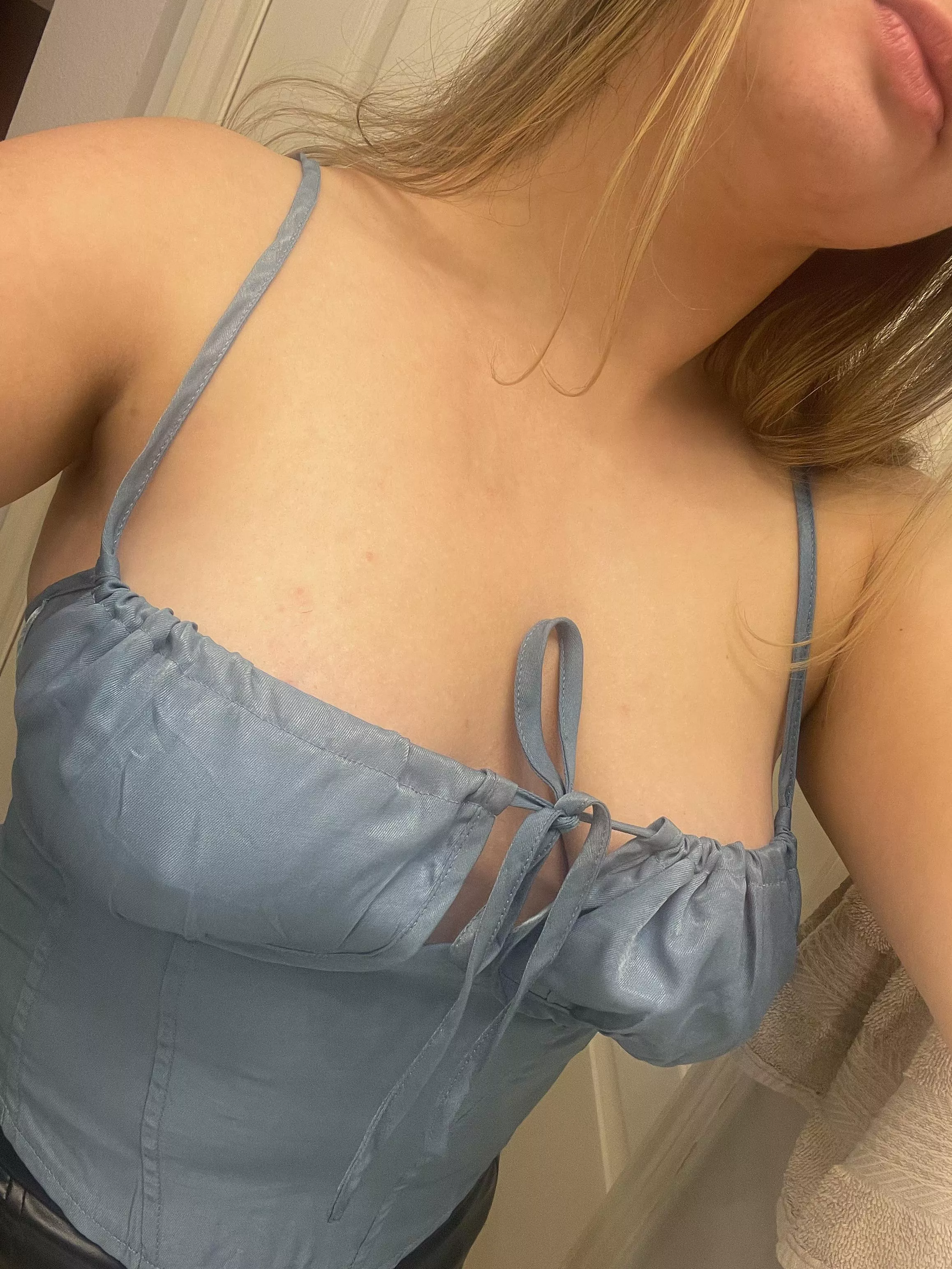 No bra today! posted by MissKieraH