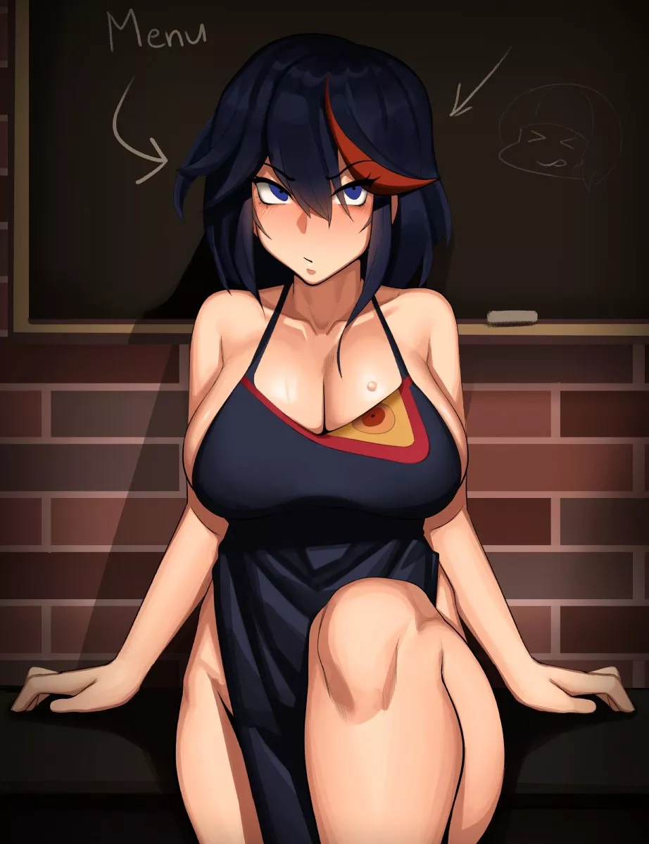 No, for the last time, we don't serve that here! (Kevbot) [Ryuko Matoi / Kill La Kill] posted by the_shadeee_tree