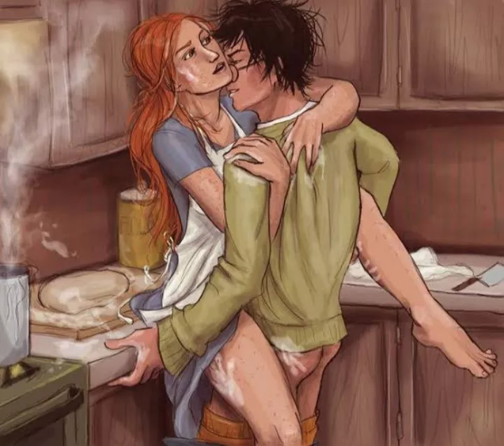 No wonder Harry is such a good cook, if this is how he was concieved. posted by tiptoeandtripping