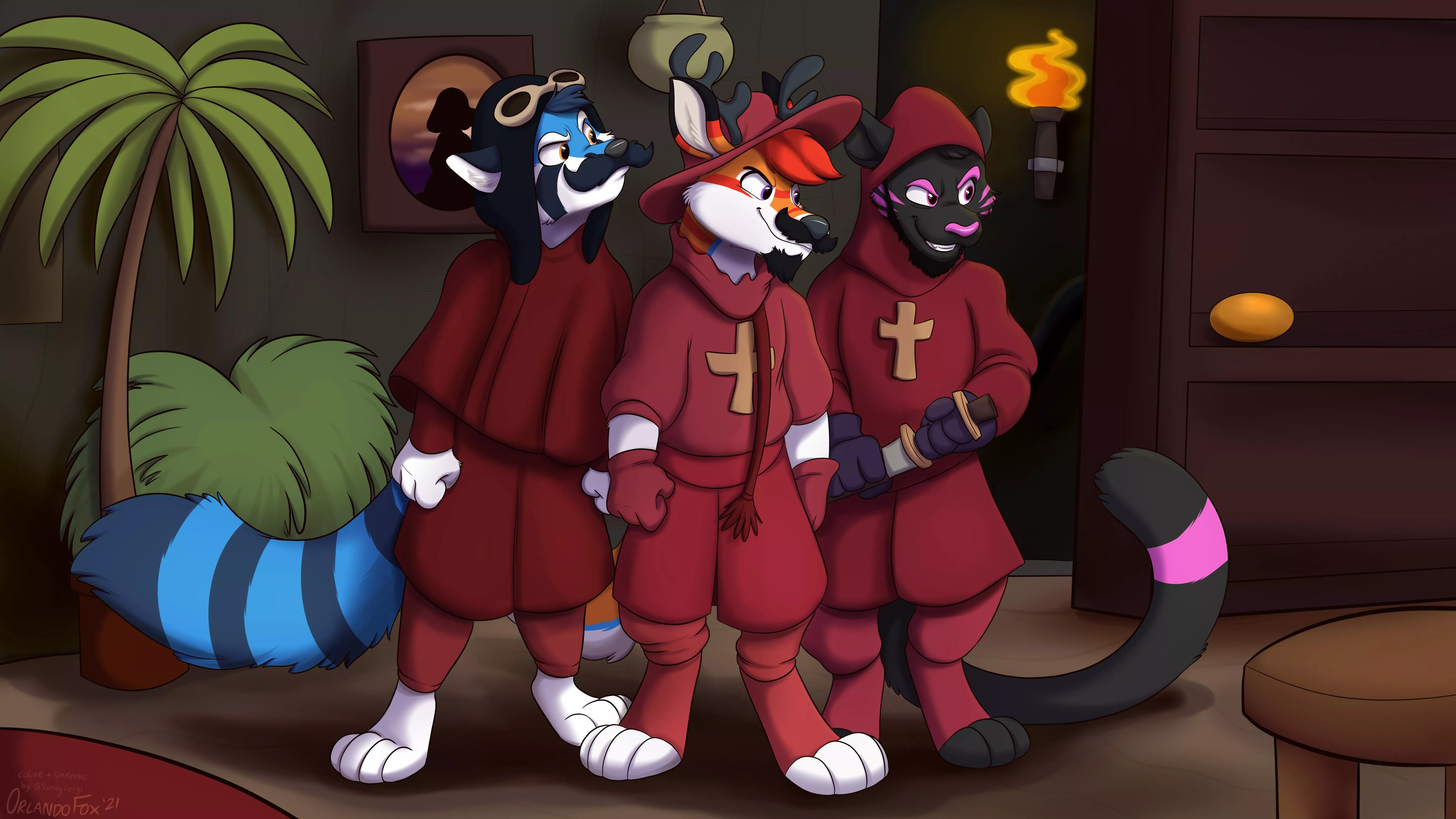 Nobody expects the Furry Inquisition! posted by FurryCoatRack