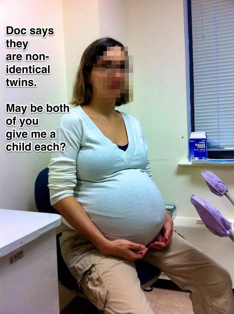 Non-identical twins? posted by perverthusband75