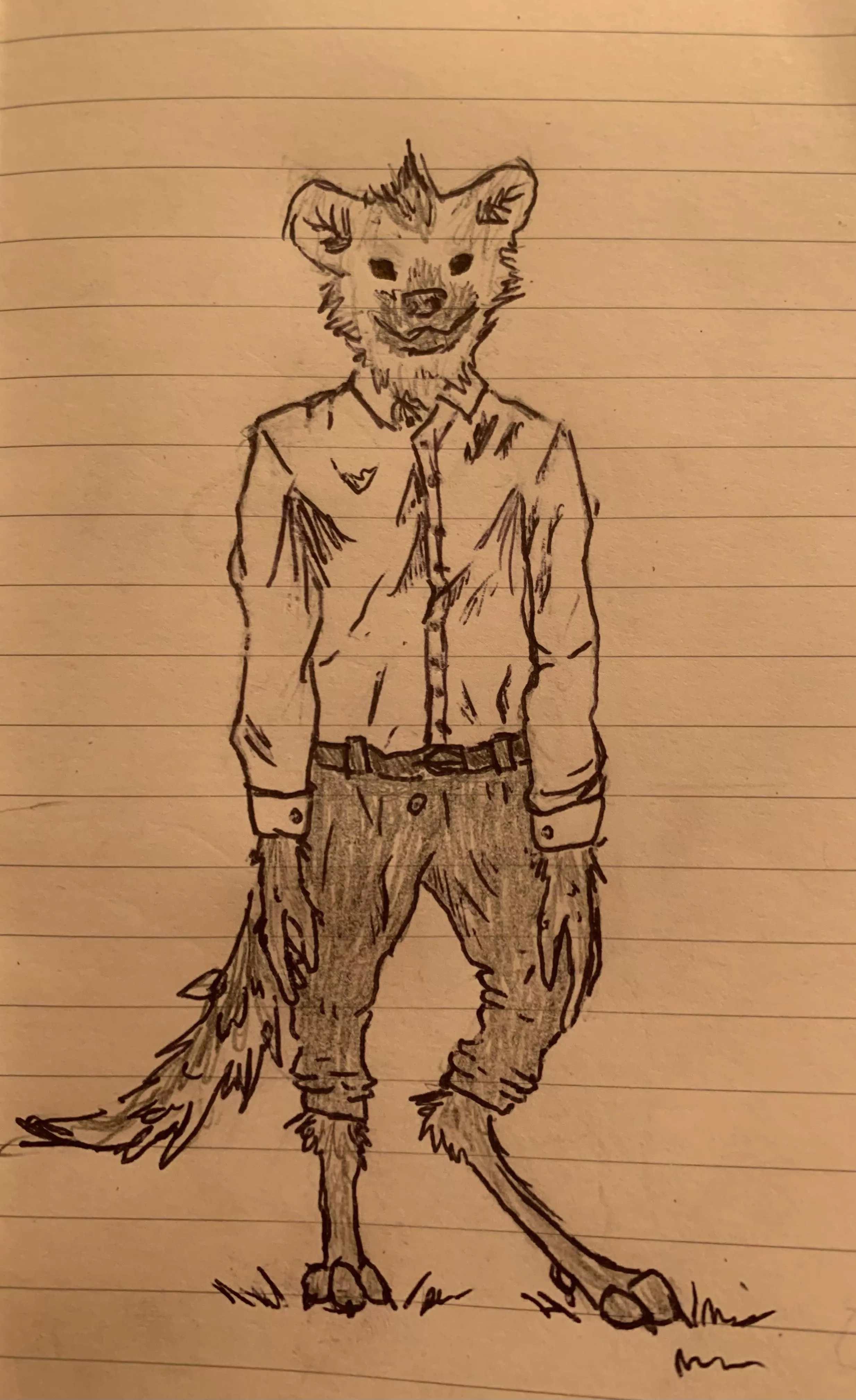 not a furry but I made this guy posted by A-Peace-Of-Toast579