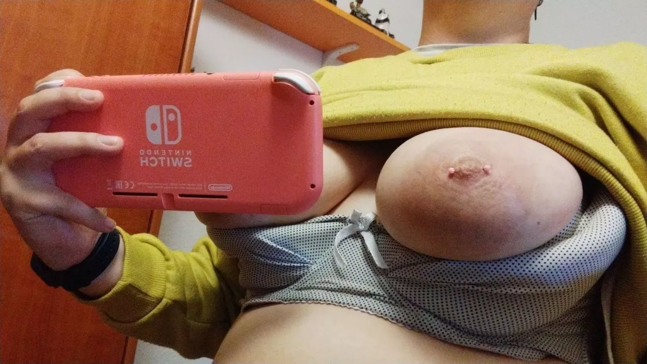 Now my piercings combine with my Switch! (F) posted by paincat