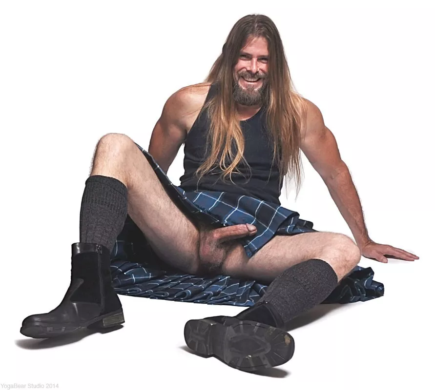 [NSFW: Clothed but Cock is shown] The big kilt reveal! posted by VikingsThrall