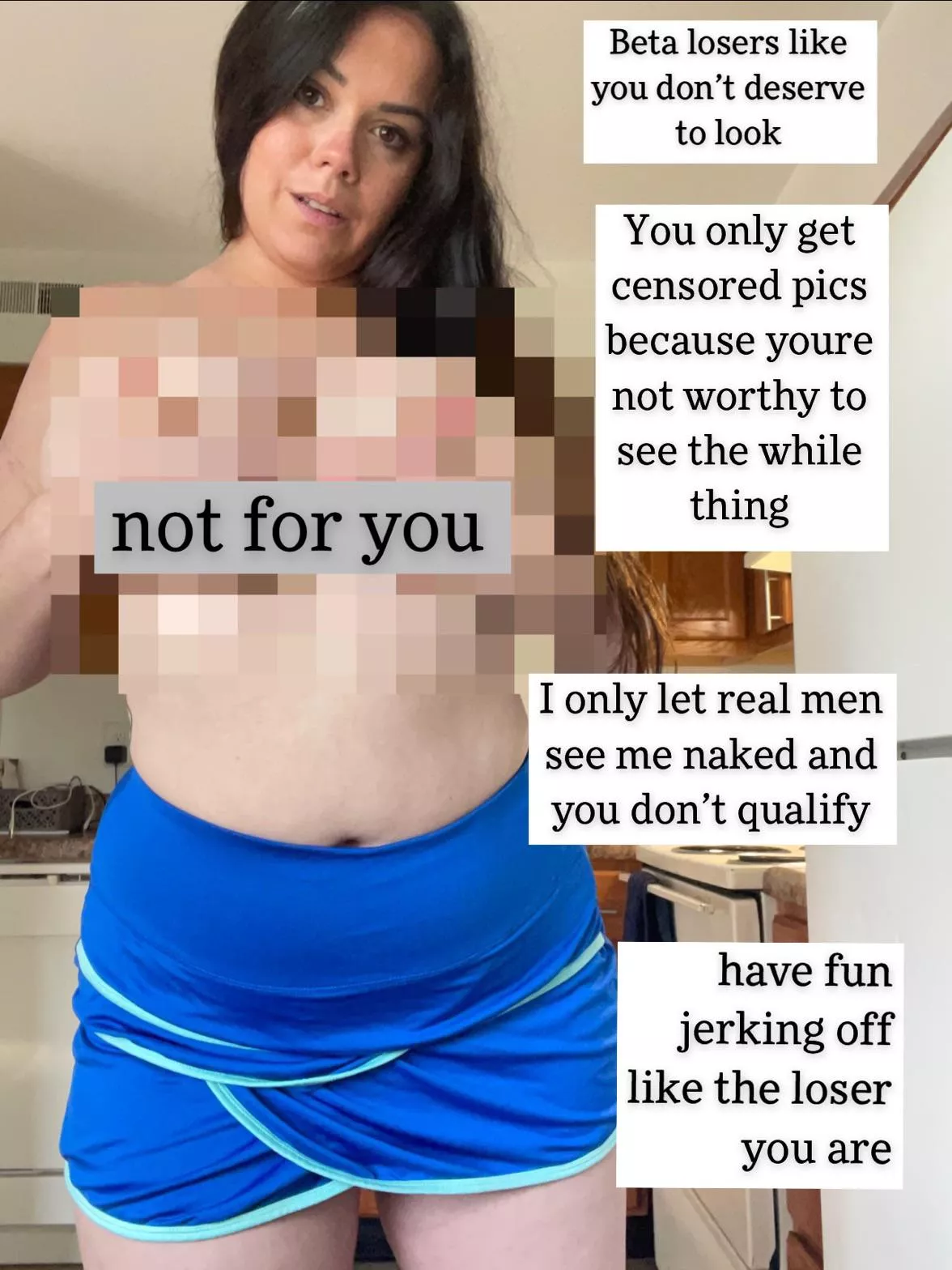 nudes are for alphas only posted by mrshumiliation