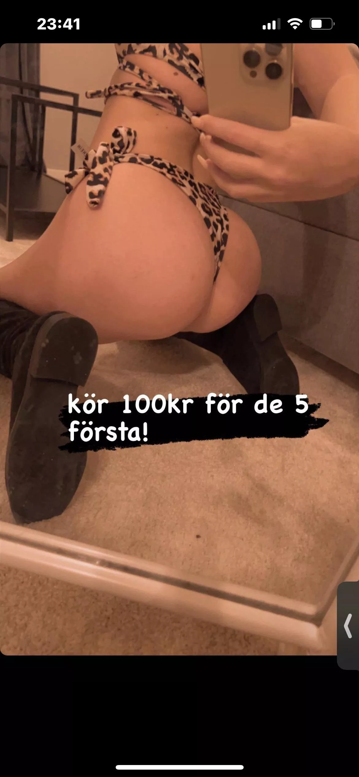 Nån som är med i teddi hedströms privata? posted by Mundane-Tune-2389