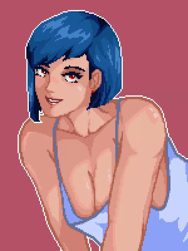 [OC] Marissa Pin-Up, 150x200px posted by Zedliest