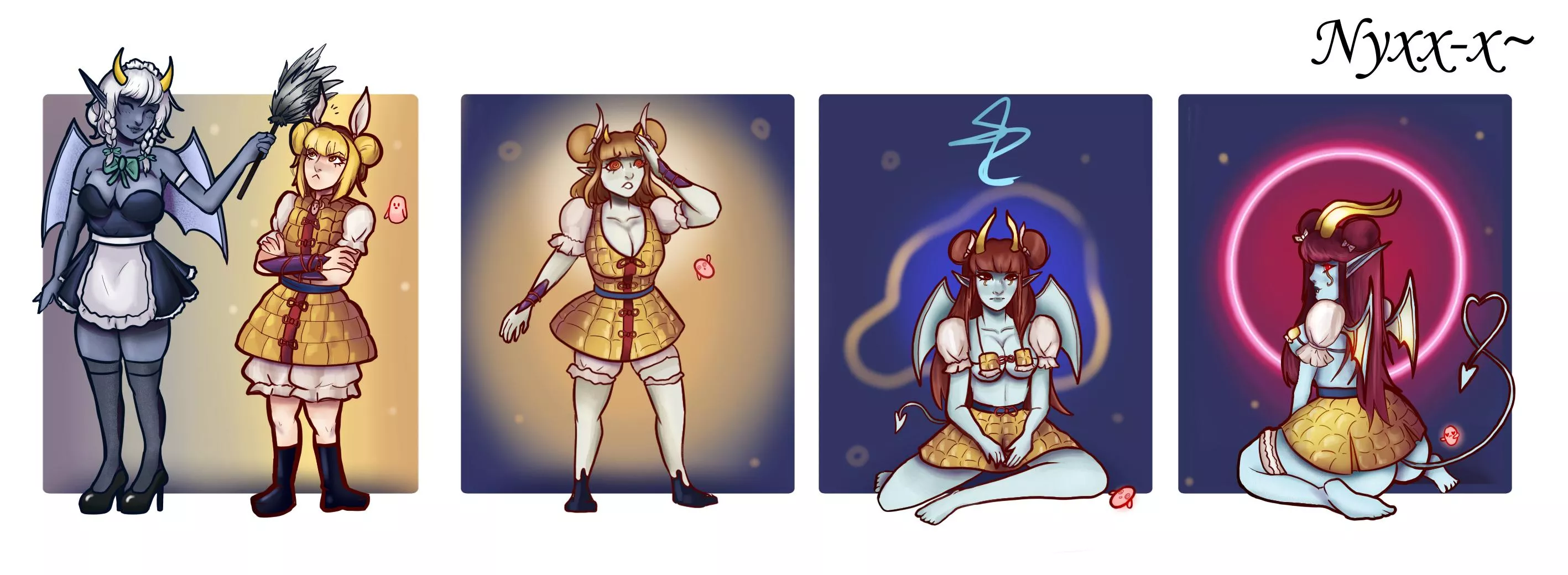 [OC] Mayumi To Succubus! [Touhou Project] (FTF, Monster Girl, Body Modification, Mind Change, Hypno, Succubus) by me (Commission) posted by Nyxx-x