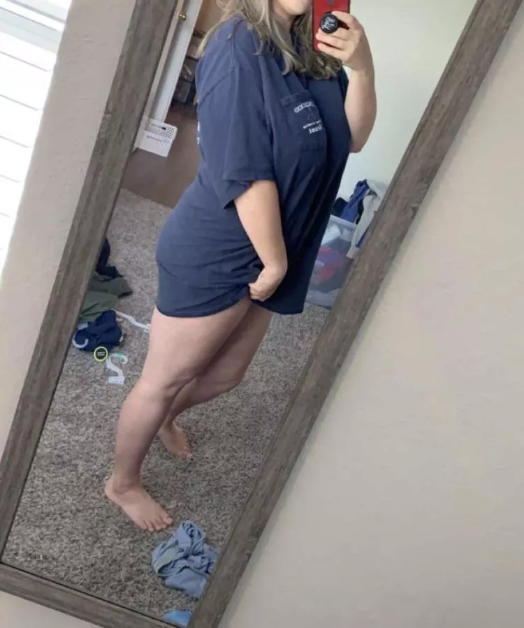 [OC] Post hangover attire still shows off some of my curves posted by Watteverfloatsmytits