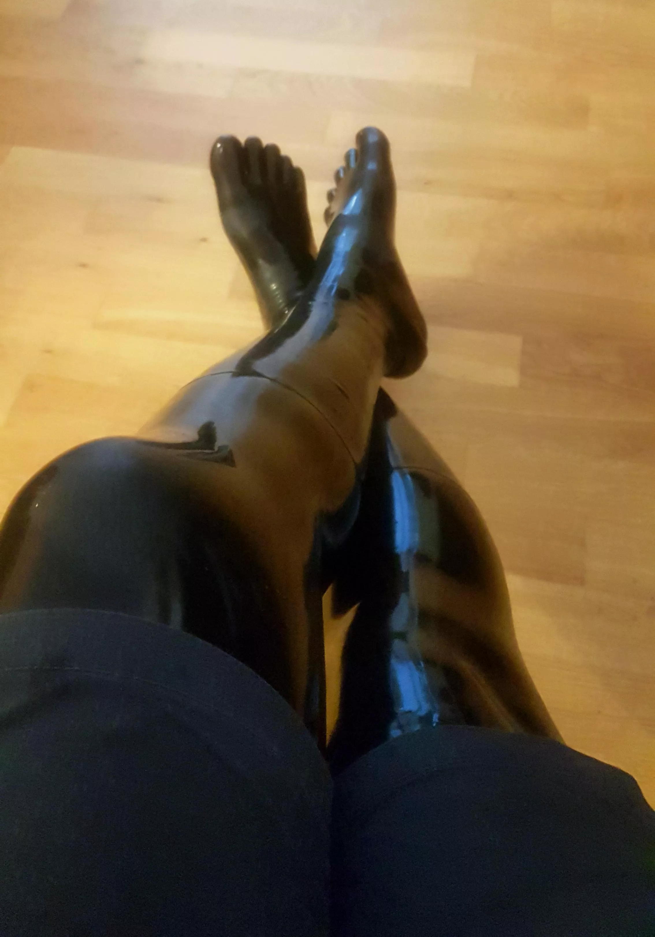 [OC] Shorts and Latex Toe Socks posted by 4c5458