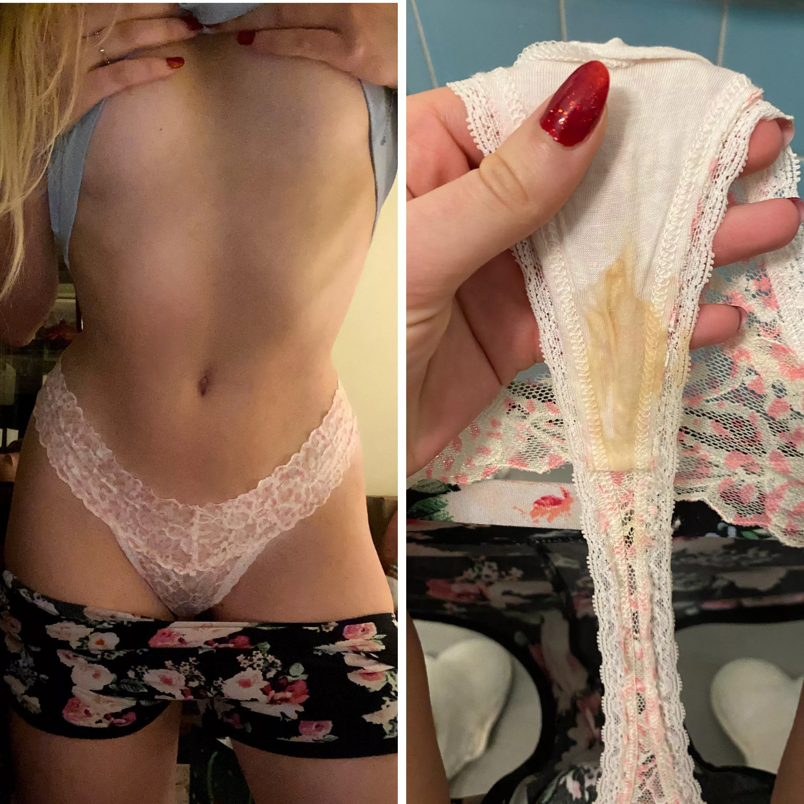 [oc][f19] All horny and wet for you, daddy🐱 posted by littlepanties666