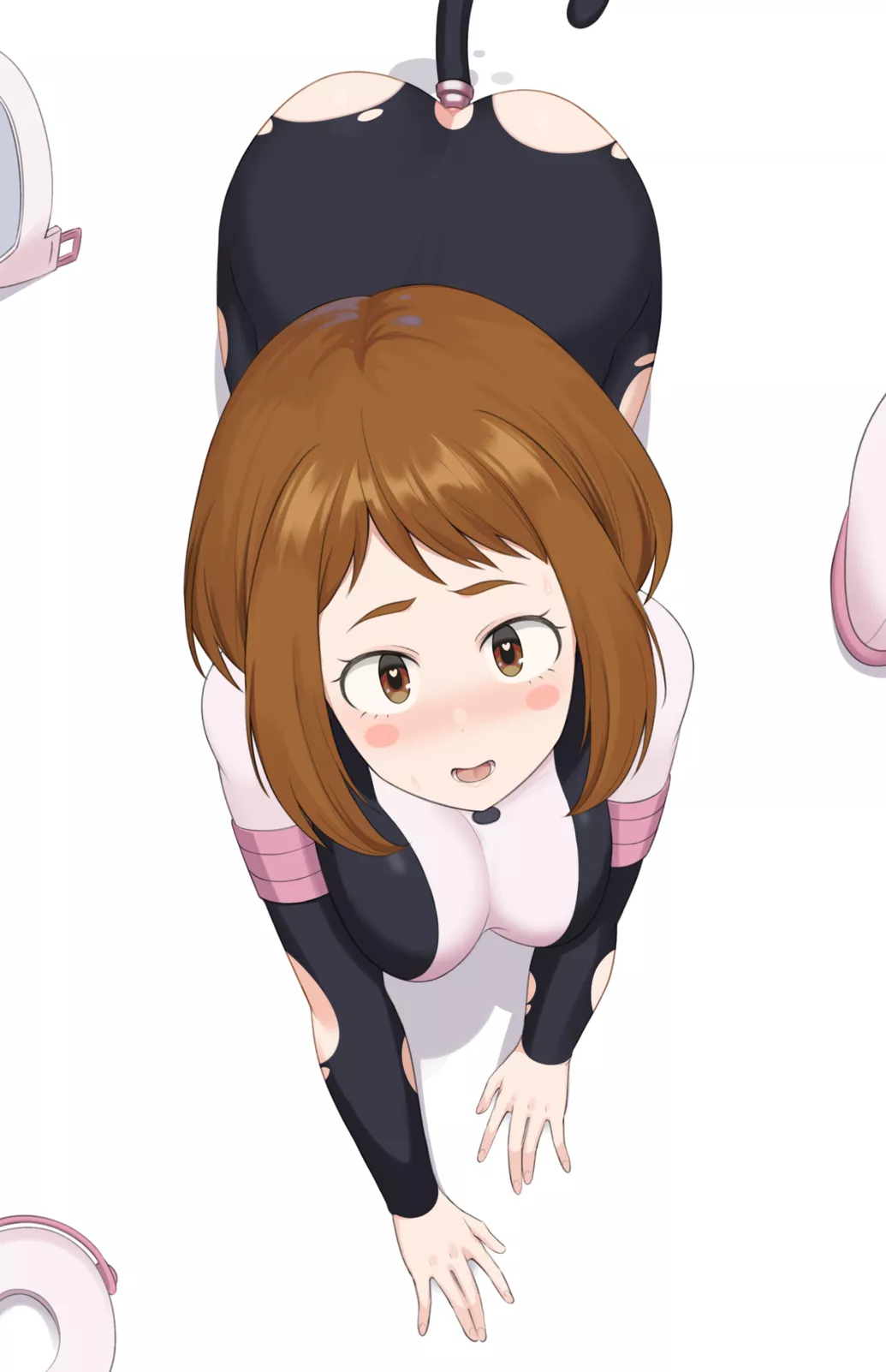 Ochaco Blushing Tail Plug posted by sequence_string