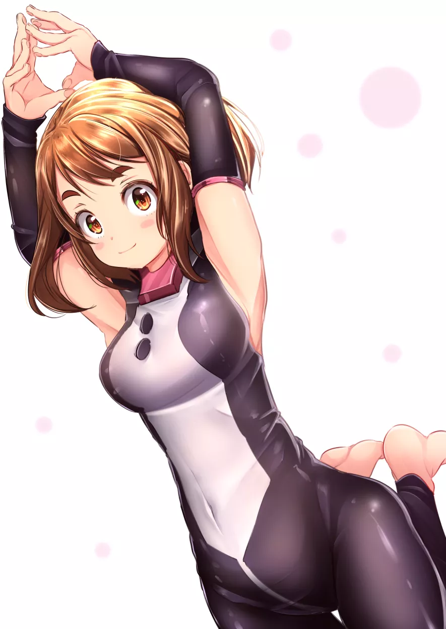 Ochako Arms Up (Mad) [My Hero Academia] posted by sequence_string