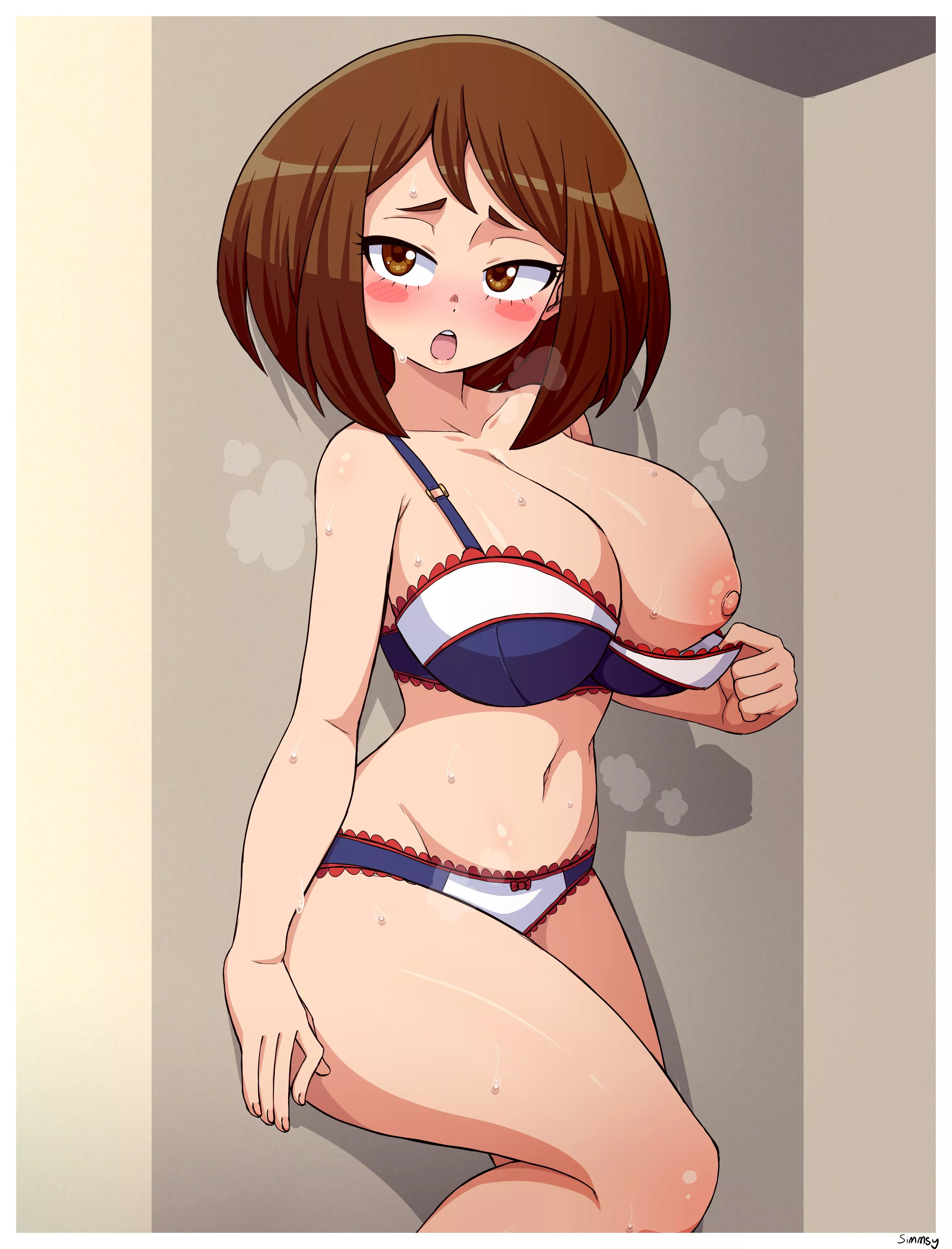 Ochako's new underwear [Simmsy] posted by AnotherHellCheese