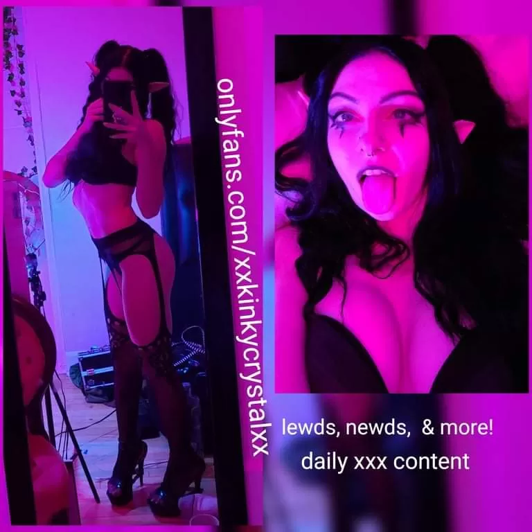 OF- xxkinkycrystalxx all your egirl xxxx needs ;) cum find out why I'm a top creator on the site! posted by xxkinkycrystalxx