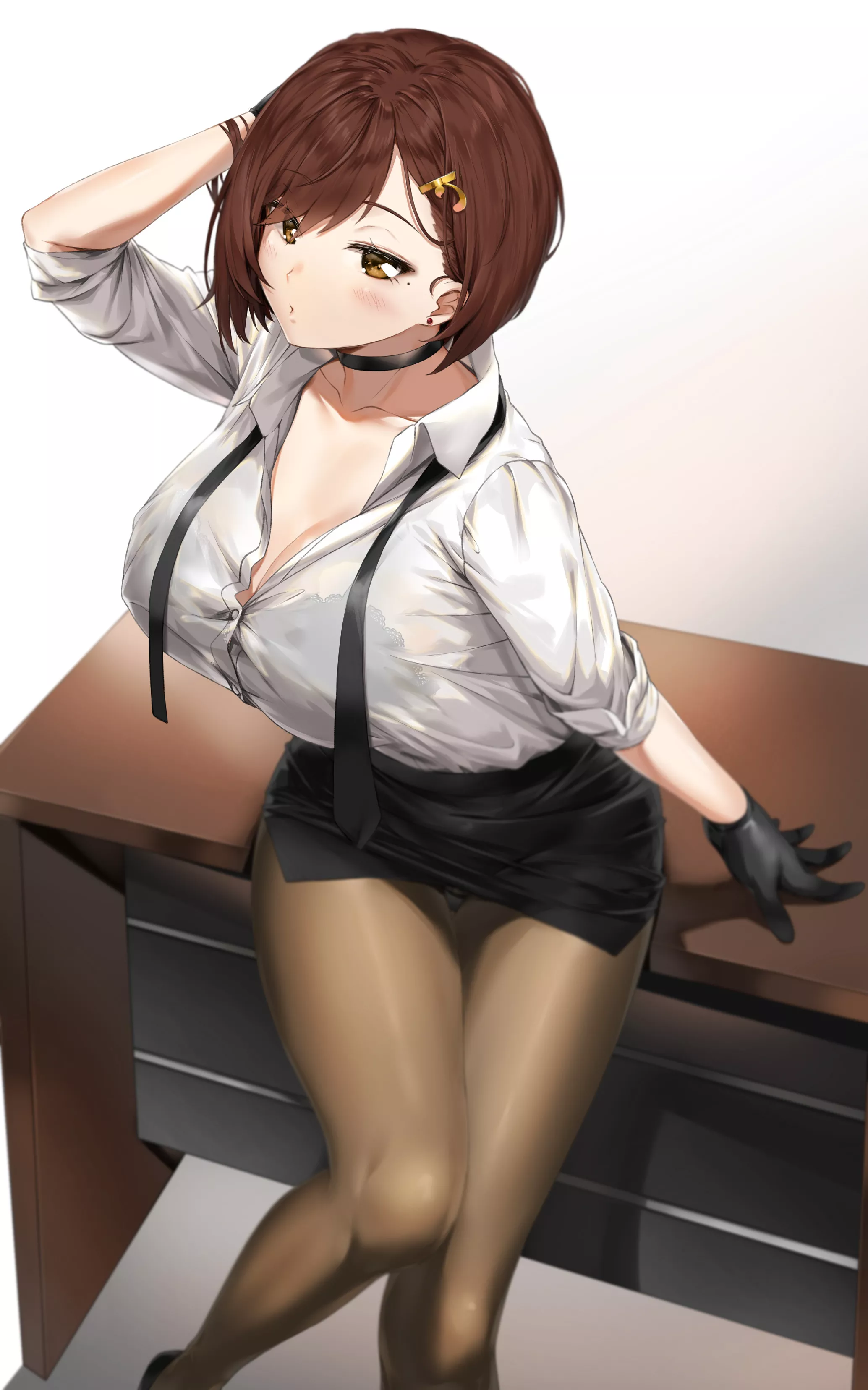 Office Lady [Original] posted by CheetahSperm18