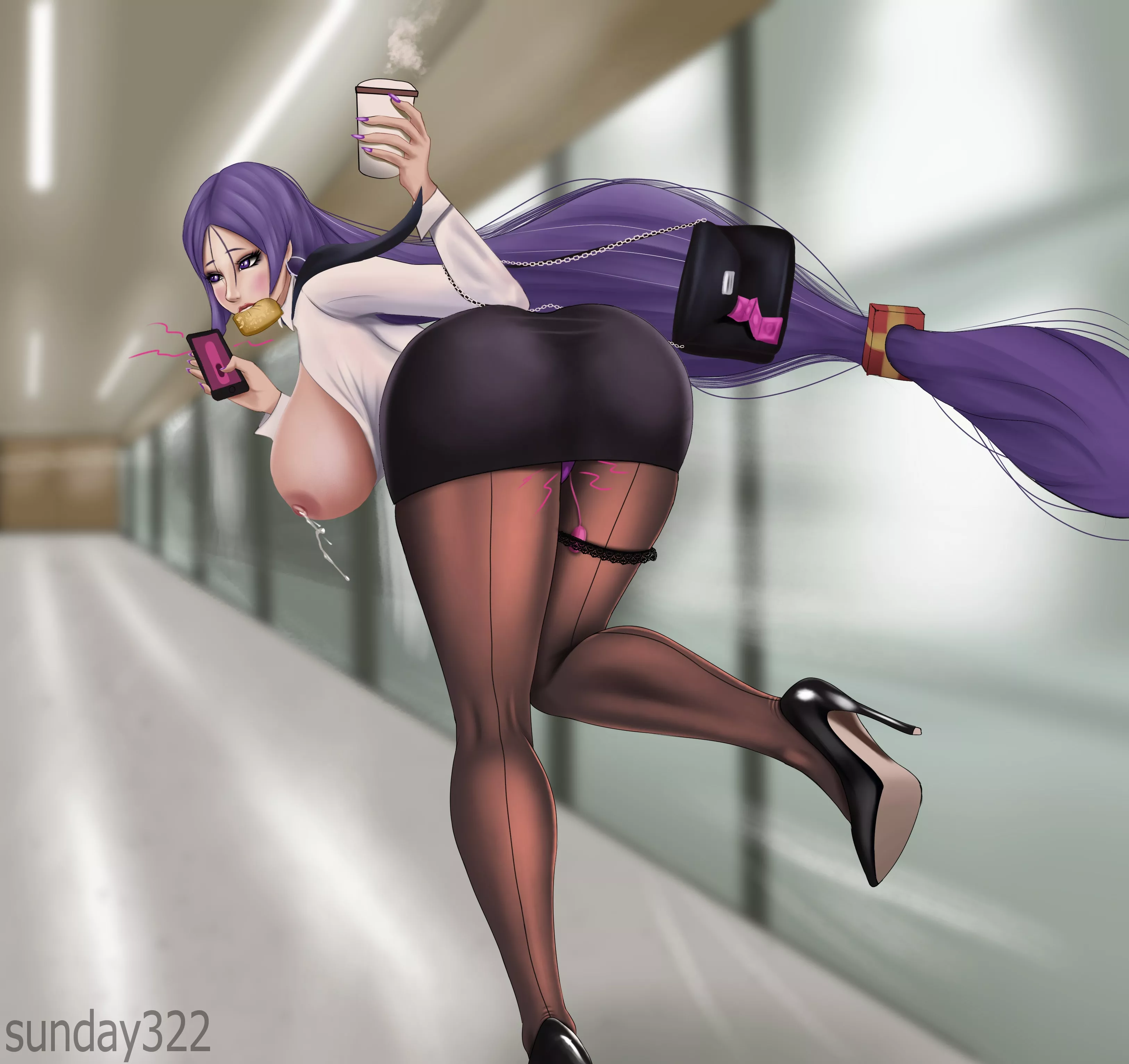 Office Lady Raikou posted by SunDay322