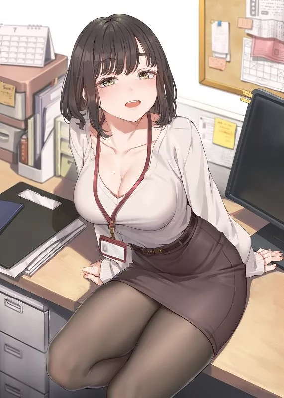 Office Thighs posted by CheetahSperm18