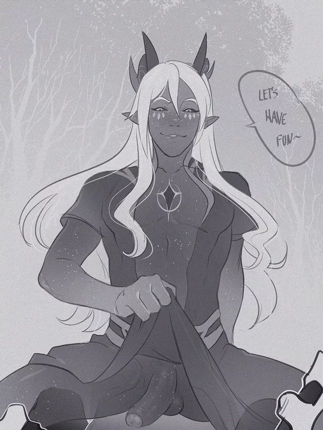 Ok Sparkles, lets have fun 😈 - @Kukumomo (The Dragon Prince) posted by Killer_KitsuneXIII