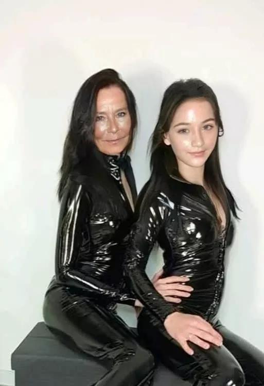 Old young Lesbian Latex 🤤 posted by Holiday_Suit_1750