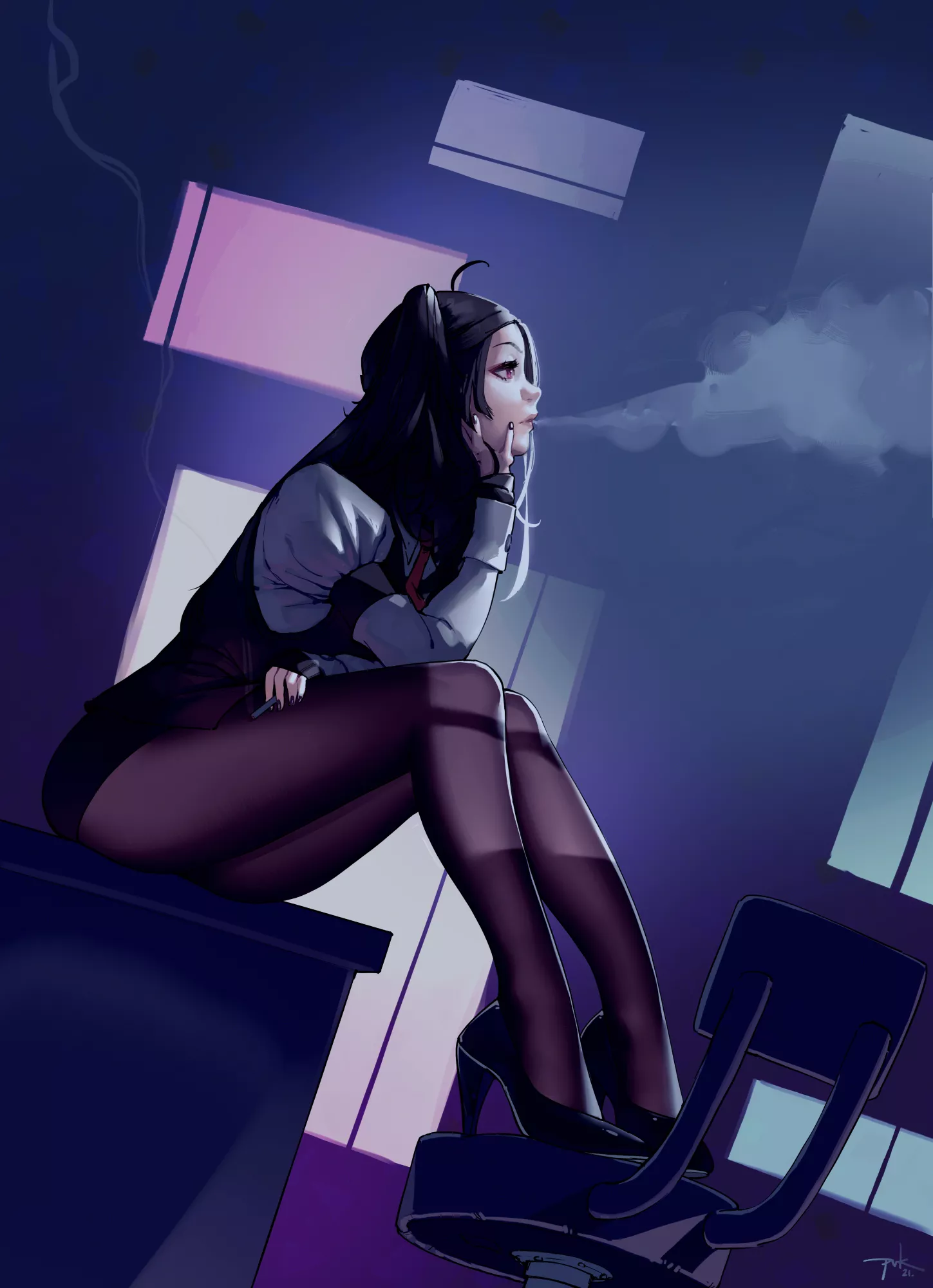 On Break [VA-11_HALL-A] posted by AluminiumGnat