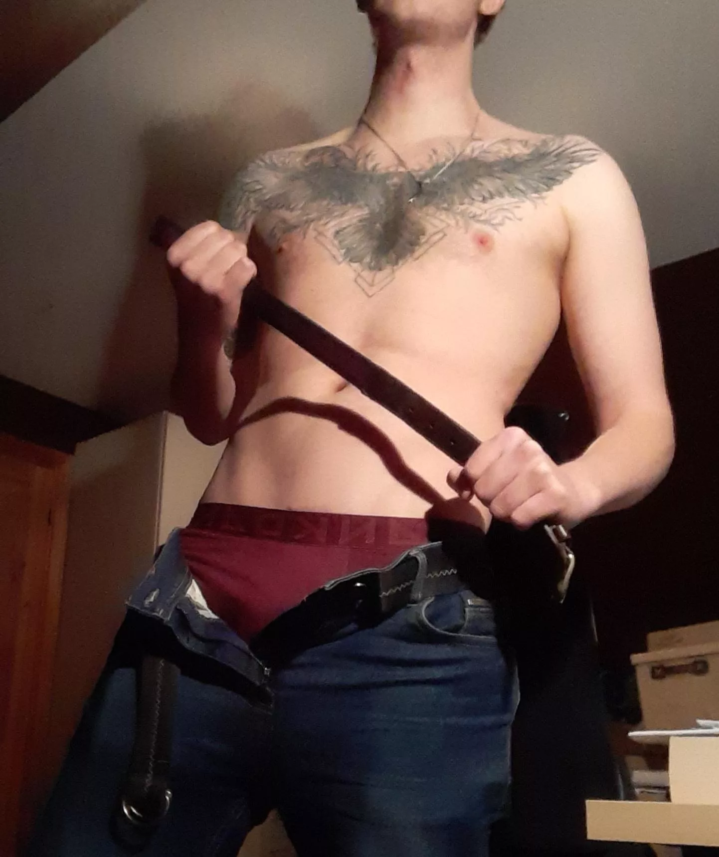 One belt for [m]e and.. you guessed it one for you posted by throwitawaycutiepie