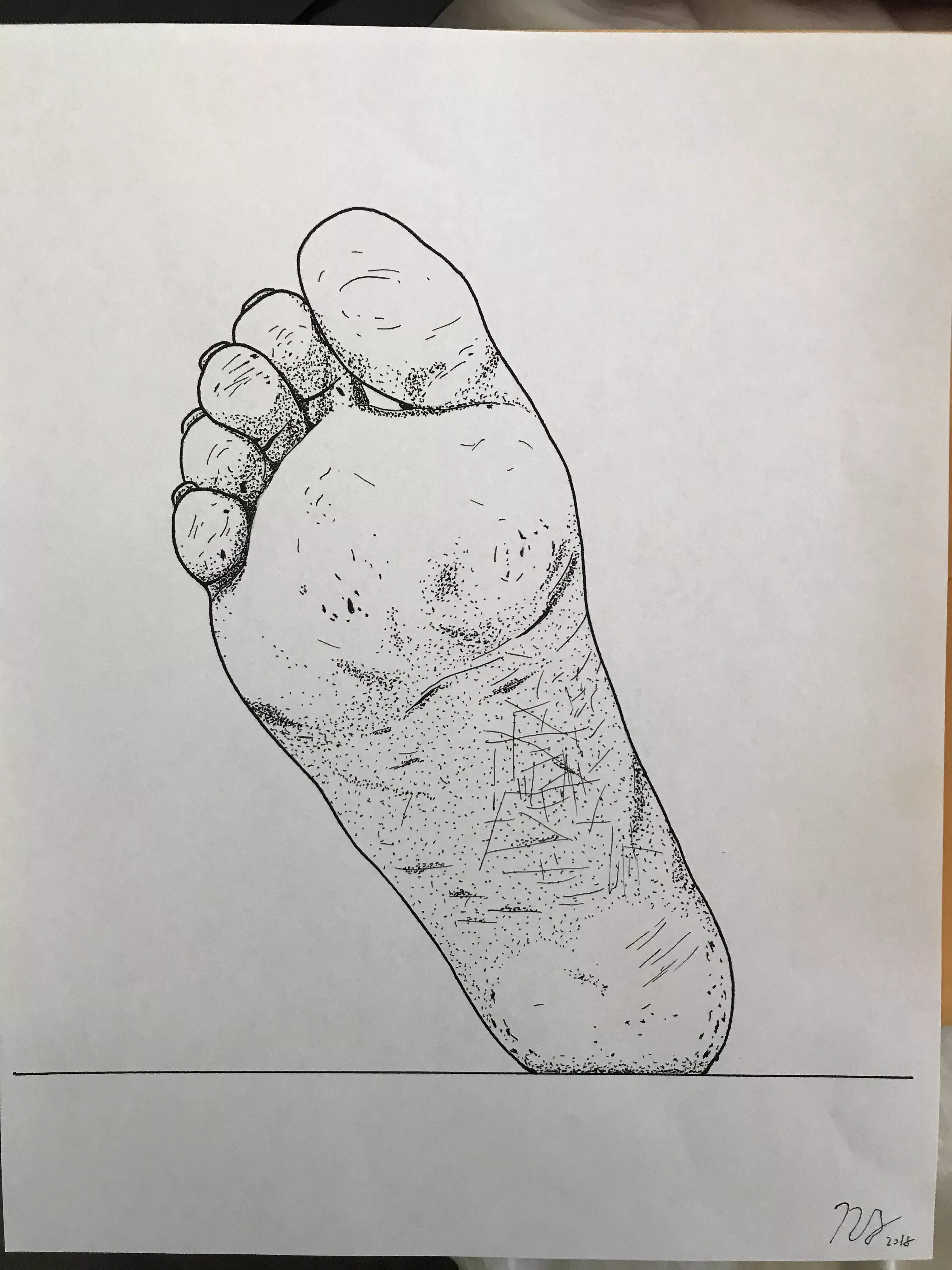 “One Foot”, by me posted by lsignalREI