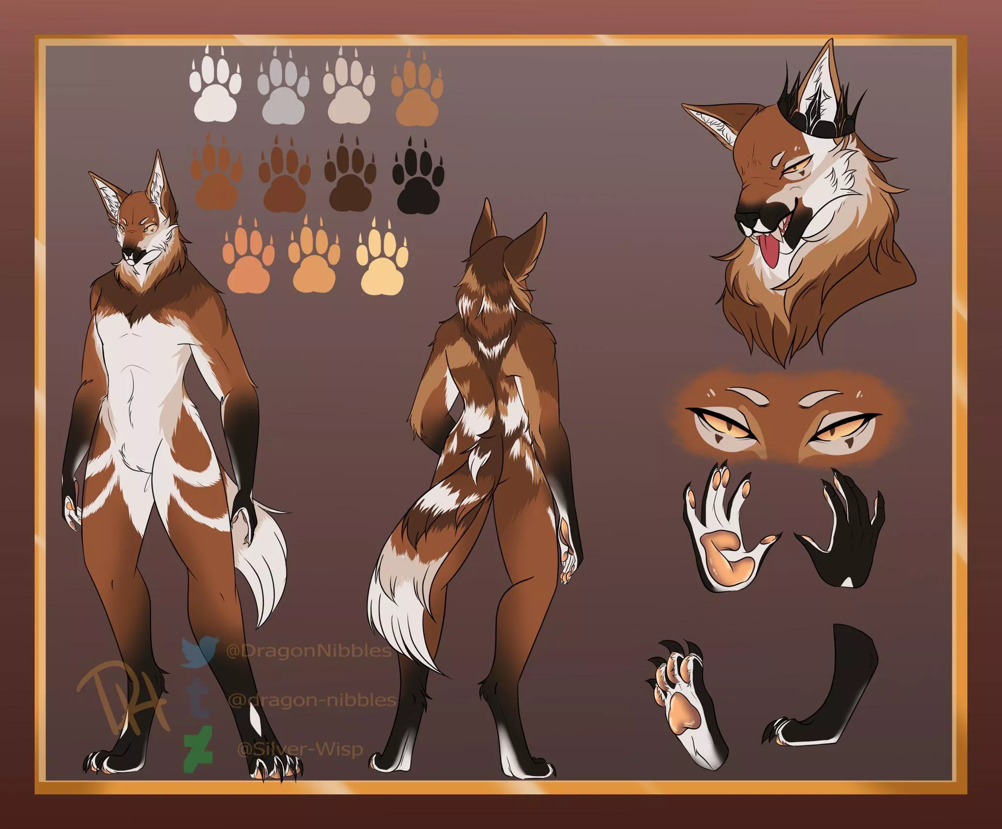 One of my best furry ref commissions I’ve done for someone over on discord <3 posted by MunchMedic