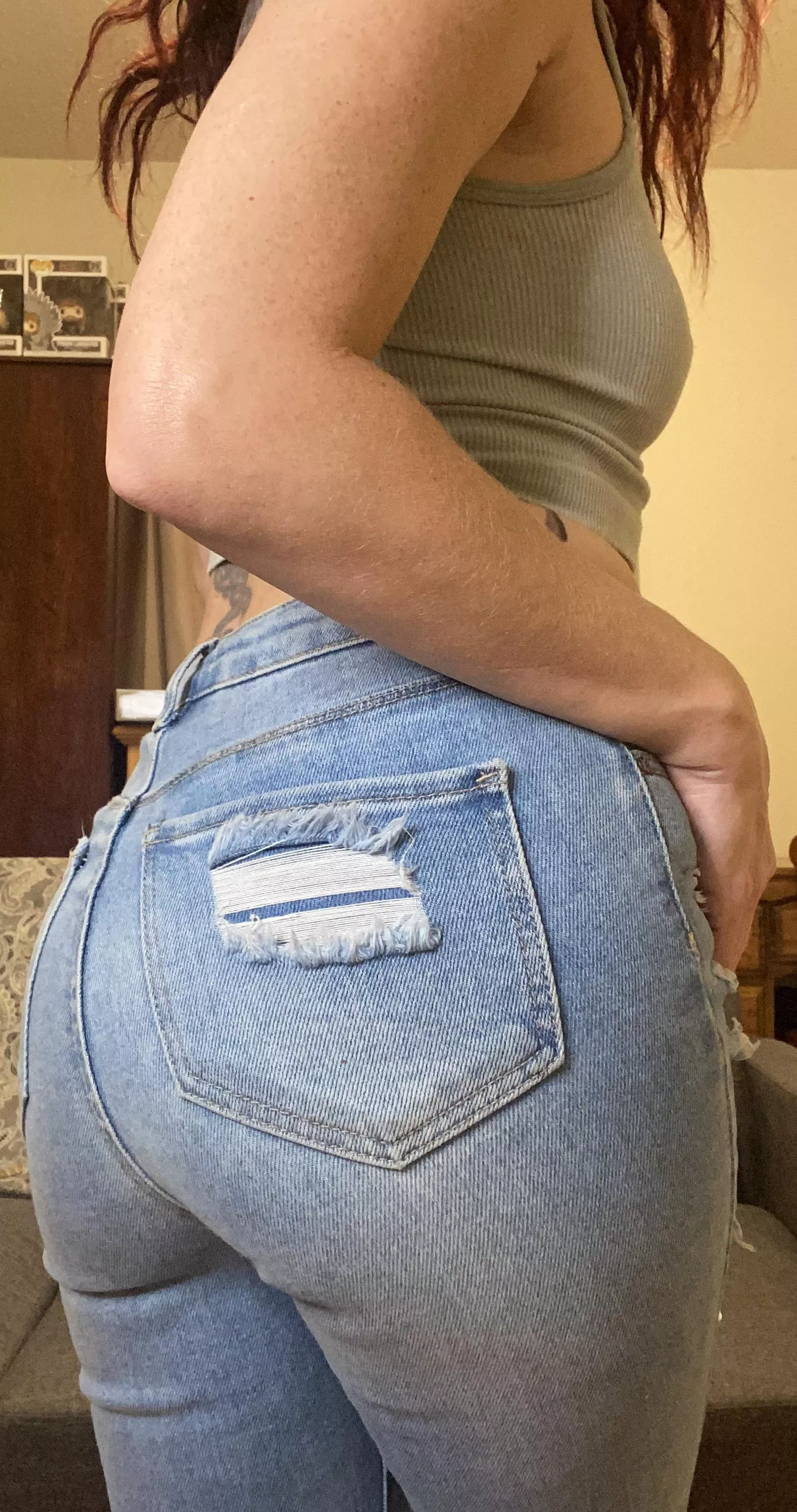 One of my FAVORITE pair of jeans;) posted by RedhotWendy