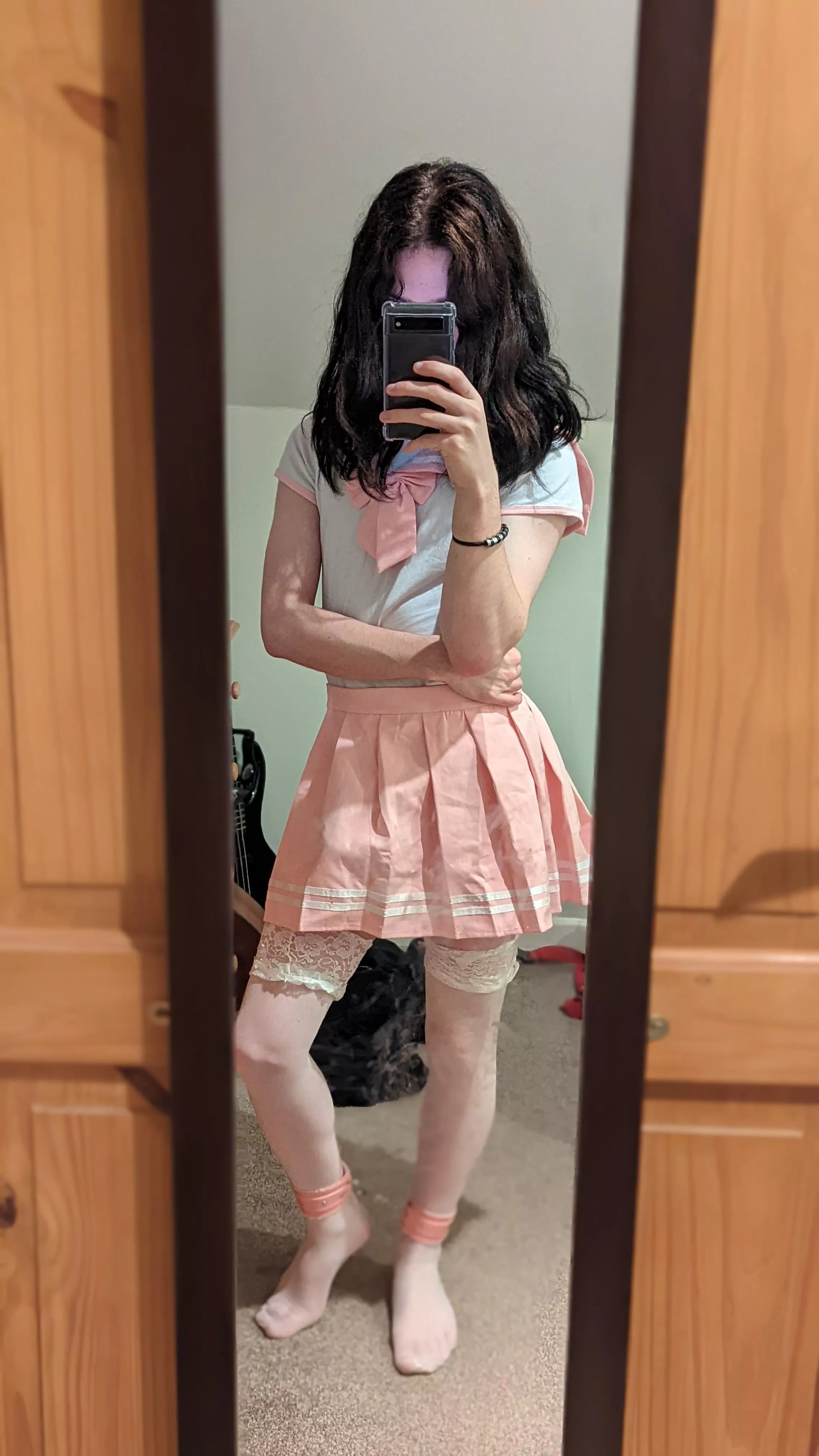 one of my girlier outfits x posted by metal_femboy74