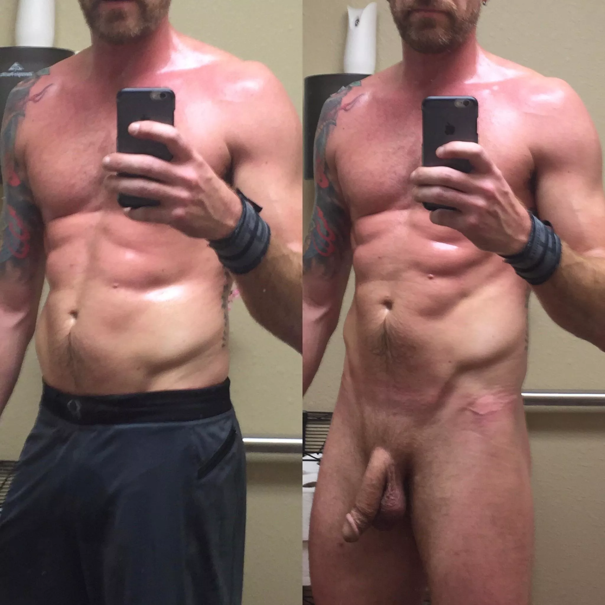 On/off in the gym locker room (M) posted by Smoke_Showing