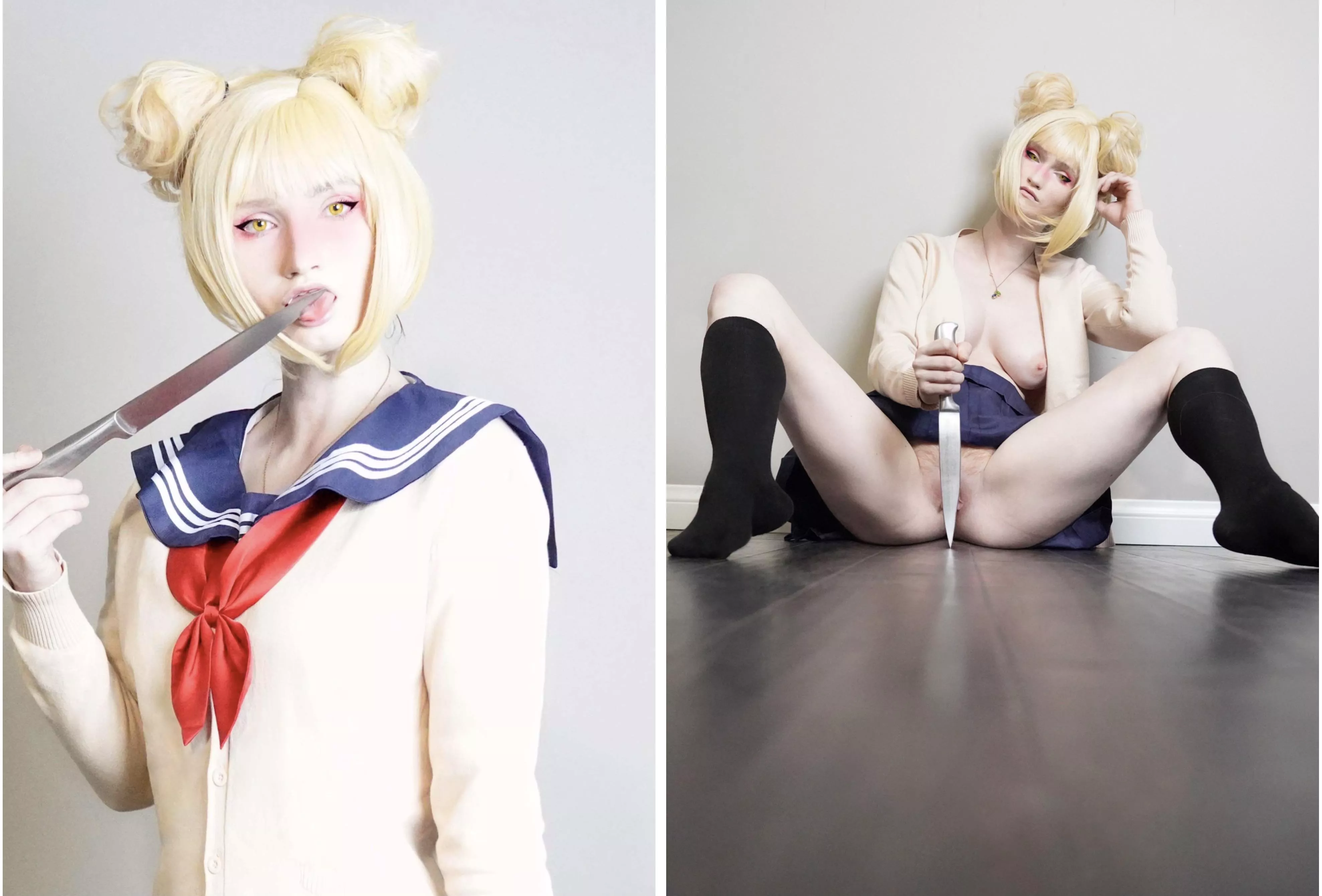 On/Off of Himiko Toga by Your Virtual Sweetheart from My Hero Academia [Self] posted by VirtualSweetheart