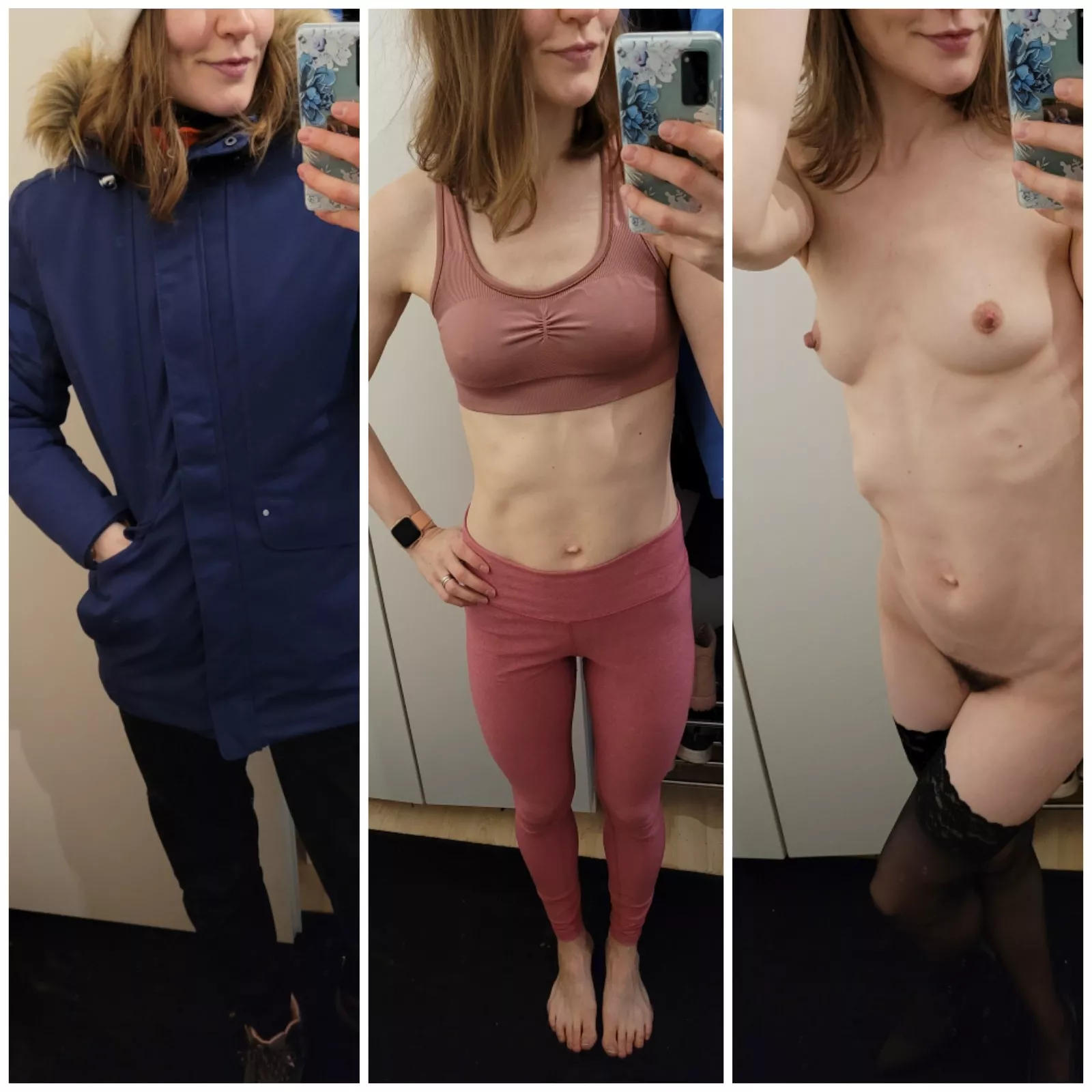 On/off. Sporty mom [f]rom nordic. It was frosty morning here ❄ posted by physiomama