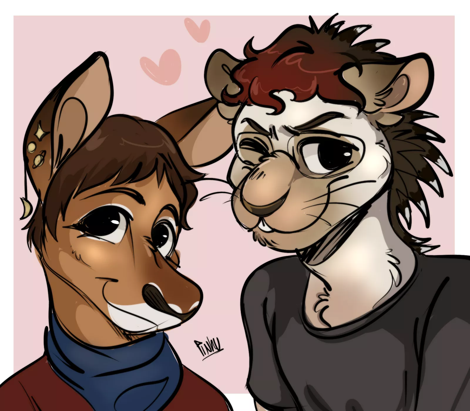 Open Furry Couple COMISSIONS! (USD) posted by Pinkcakeramos