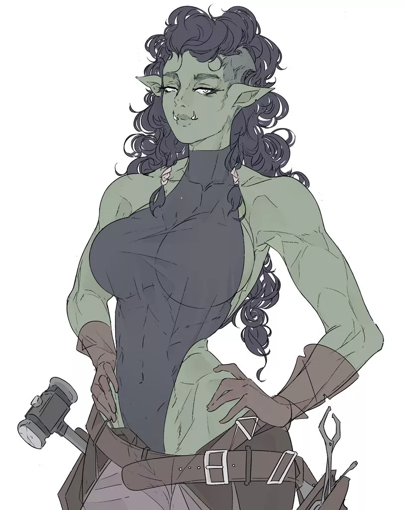 Orc Mechanic (Elliemaplefox) [Original] posted by sequence_string