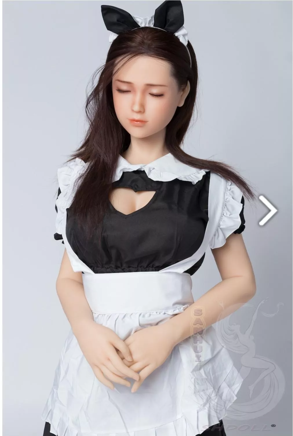 Ordered my sweetheart, she'll have white hair and adorable a cups, the closed eyes will grow on me :) posted by inthereeds