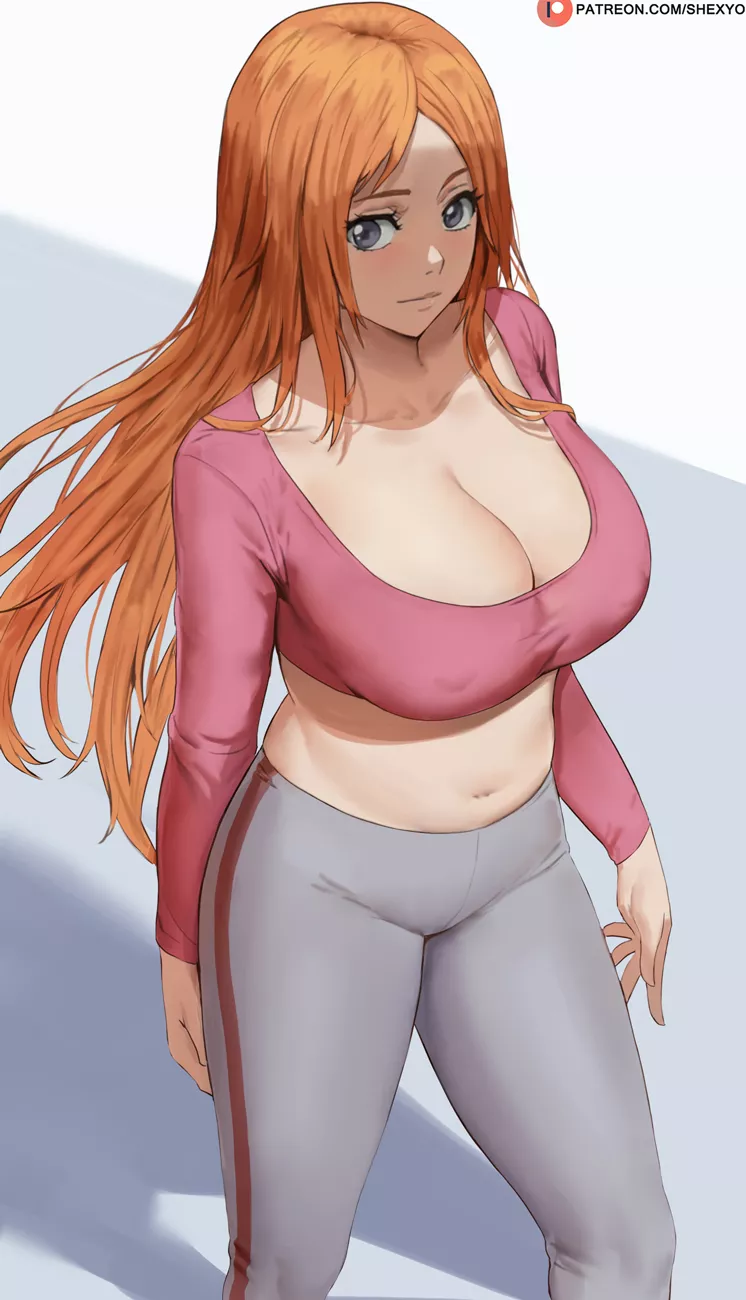 Orihime (@ShexyoArt) [Bleach] posted by ILikeSoftThighs