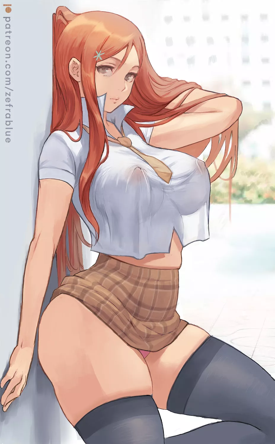 Orihime (ZefraBlue) [BLEACH] posted by r_rule34