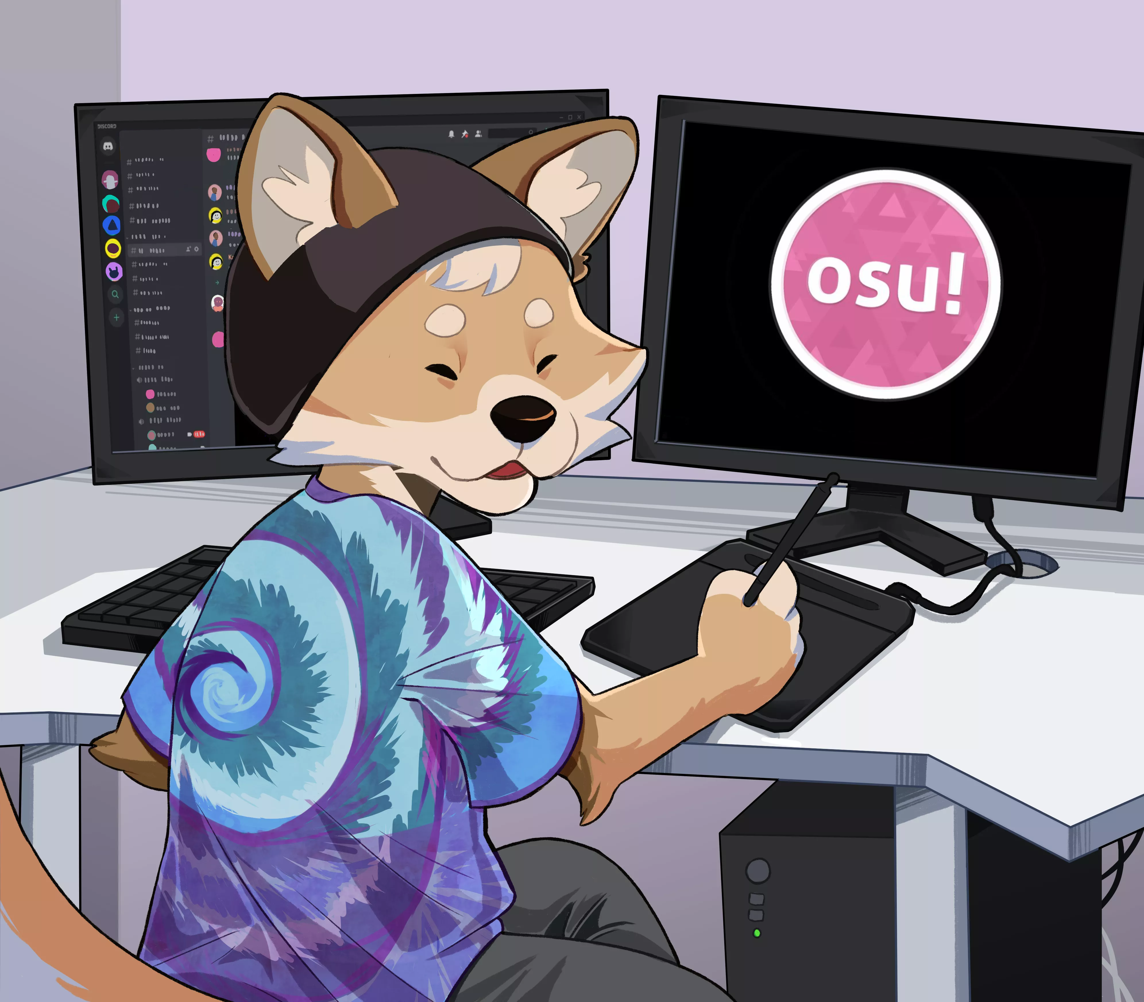 Osu player! ~commission to Dwaiid, my commissions are open, Dm me! :) posted by elainnne