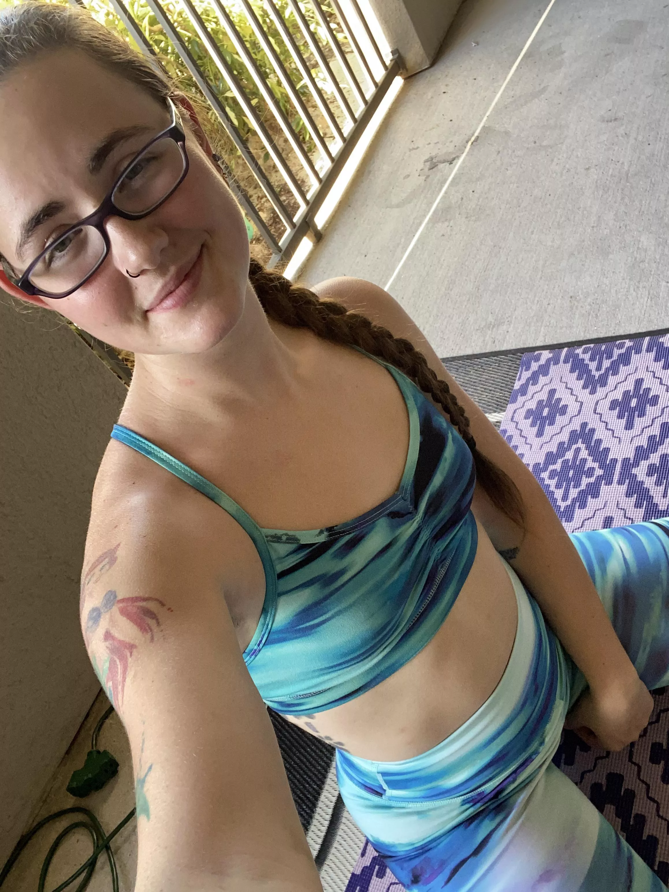 Outside workout🔥 posted by dancingcanadian