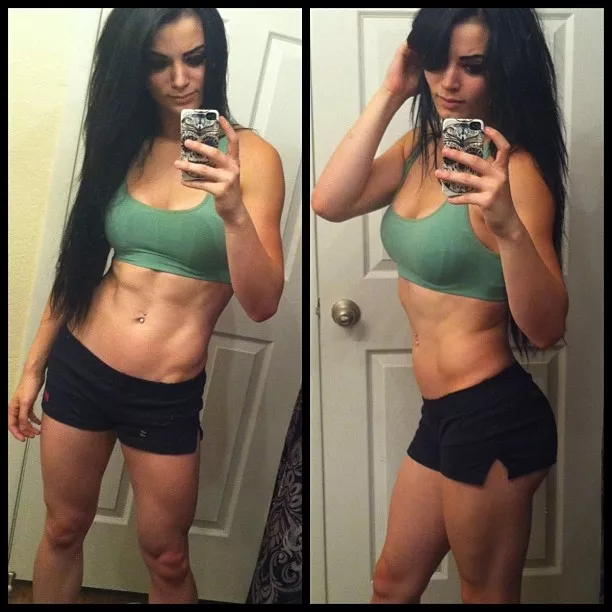 Paige throwback posted by DoWeStrikeYou