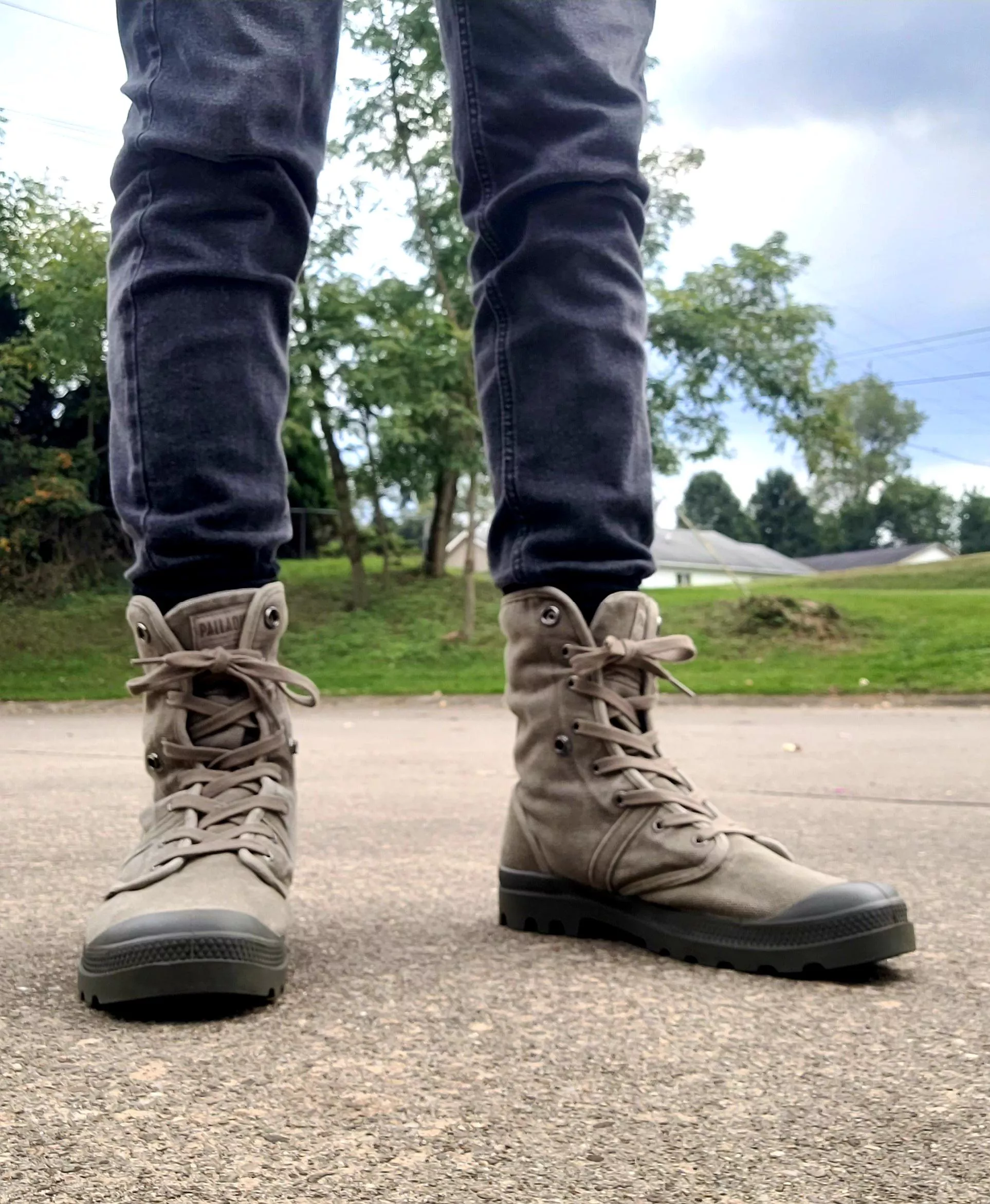 Palladium Pallabrousse Baggy Boots in Titanium/Hi-Rise posted by Jommy-Tarvis