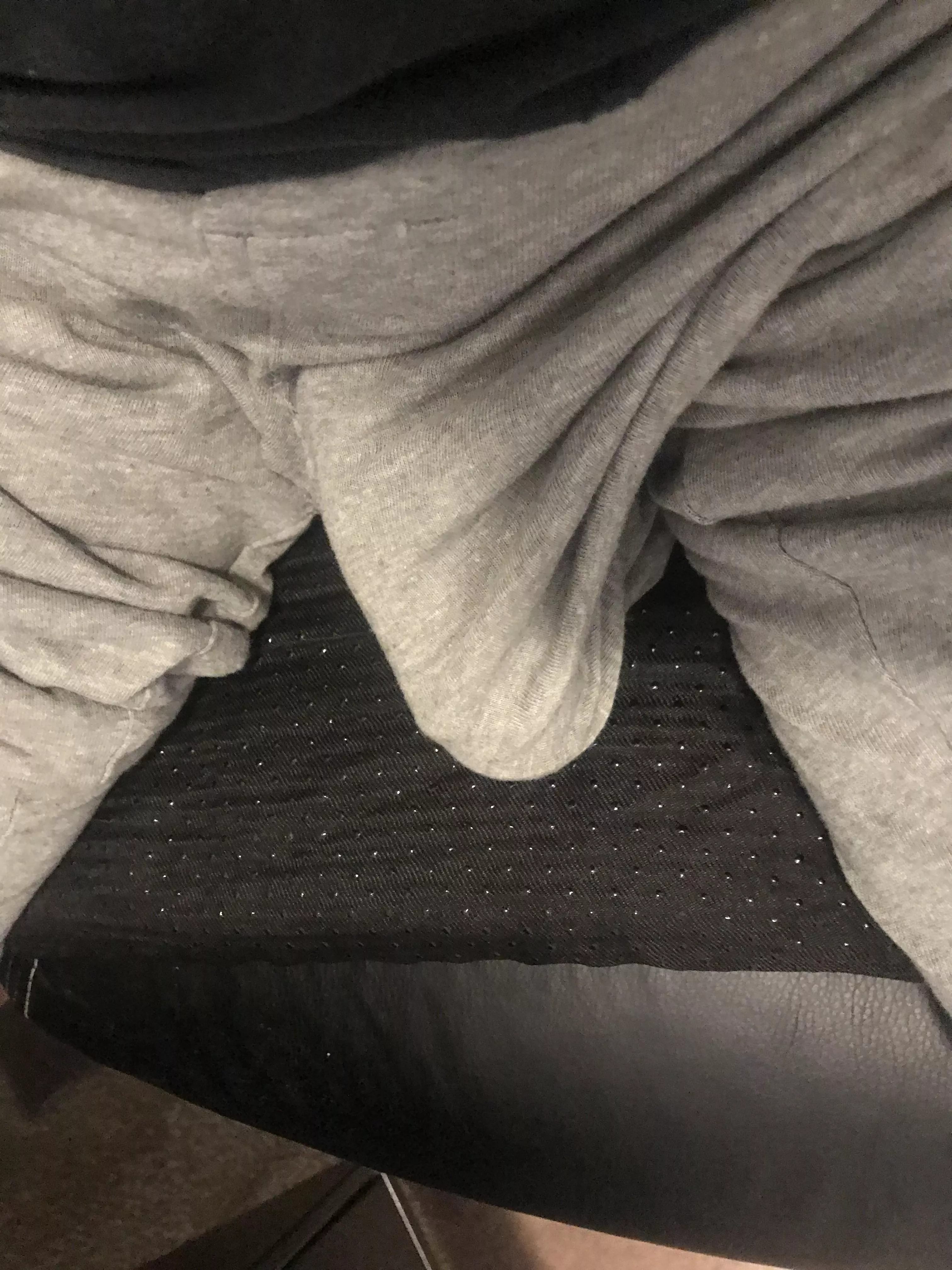 Pants gonna rip from my huge thick flaccid. posted by buddytest99