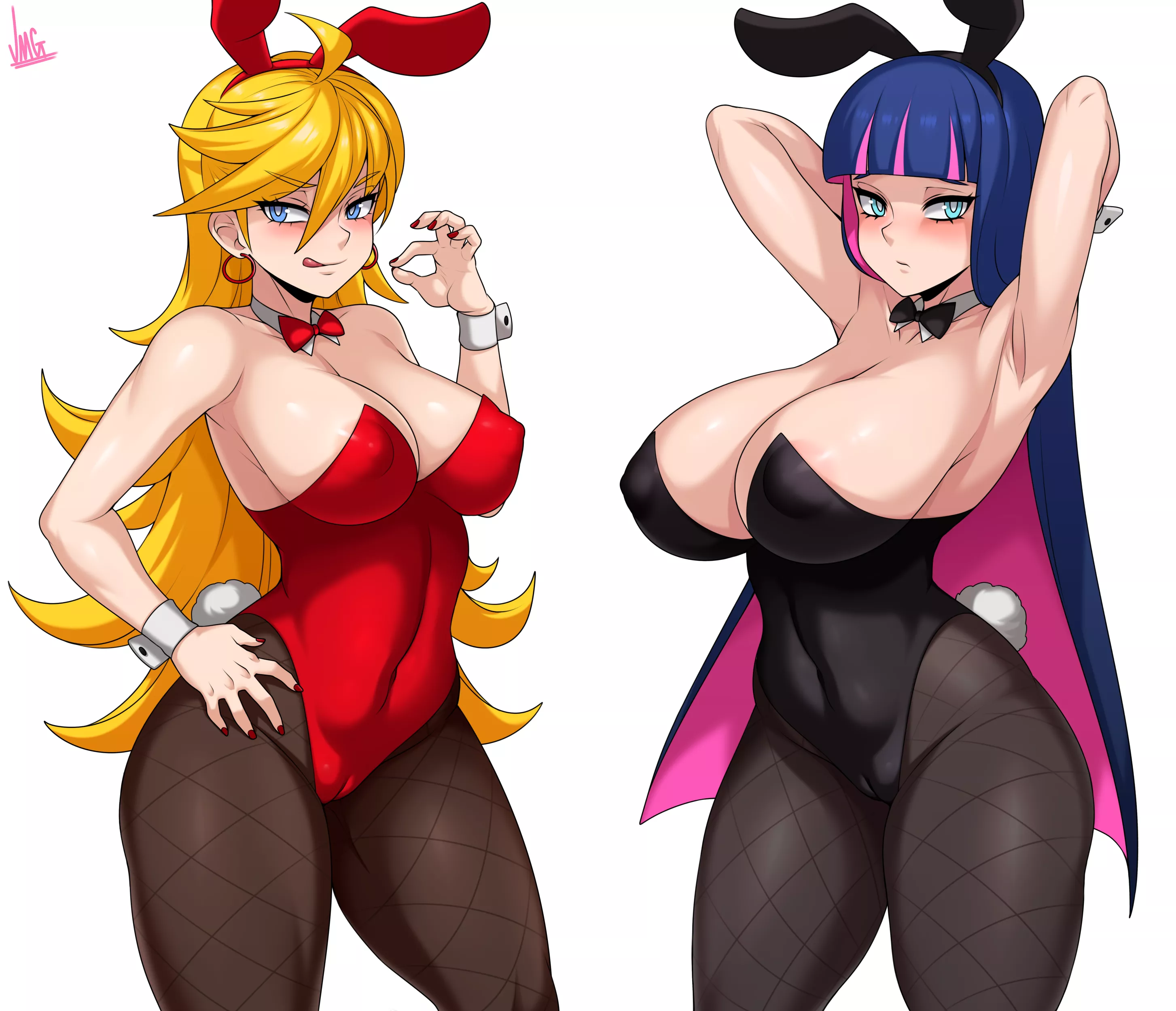 Panty & Stocking Bunny Girls (JMG) [Panty And Stocking] posted by sequence_string