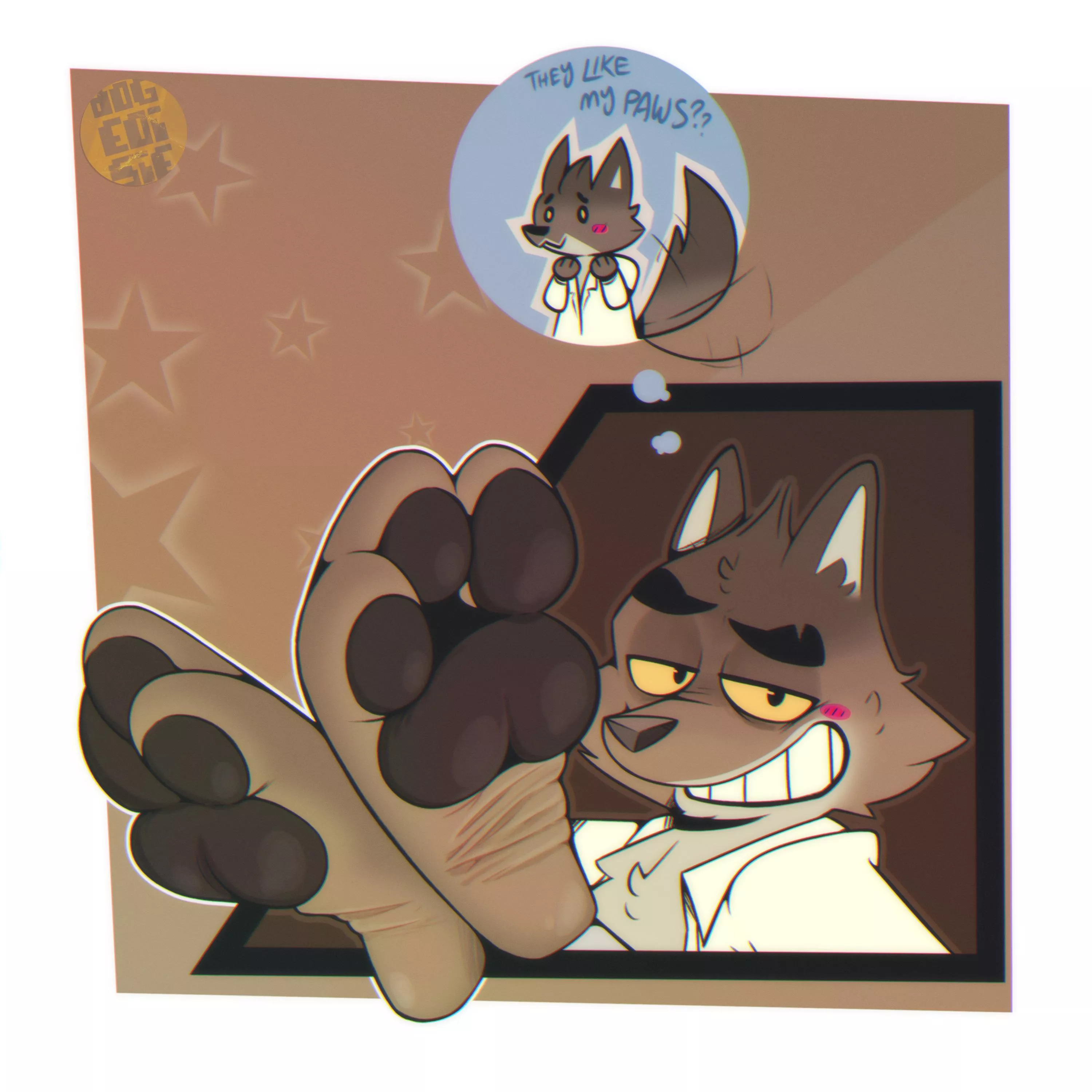 Paws [M] (Dogeoisie) posted by OwO_Bot