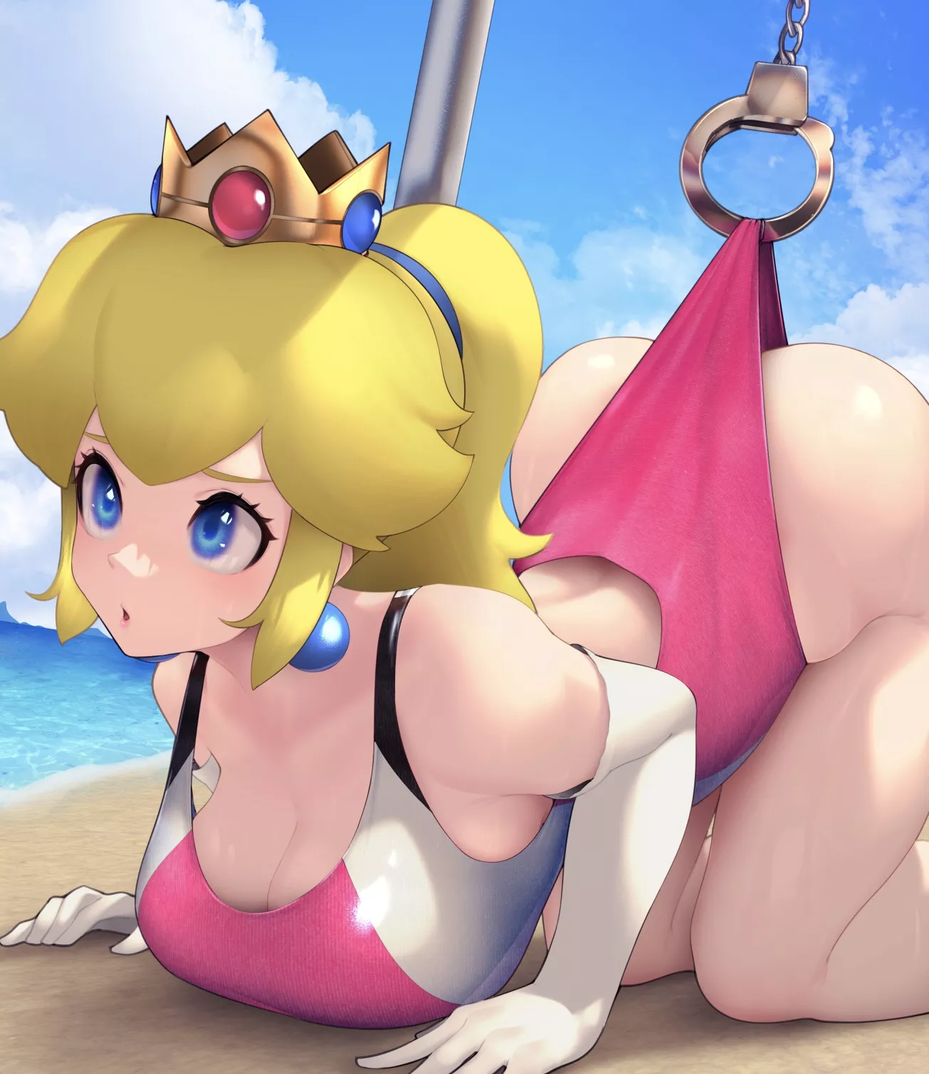 Peach got caught posted by ShizueNijou